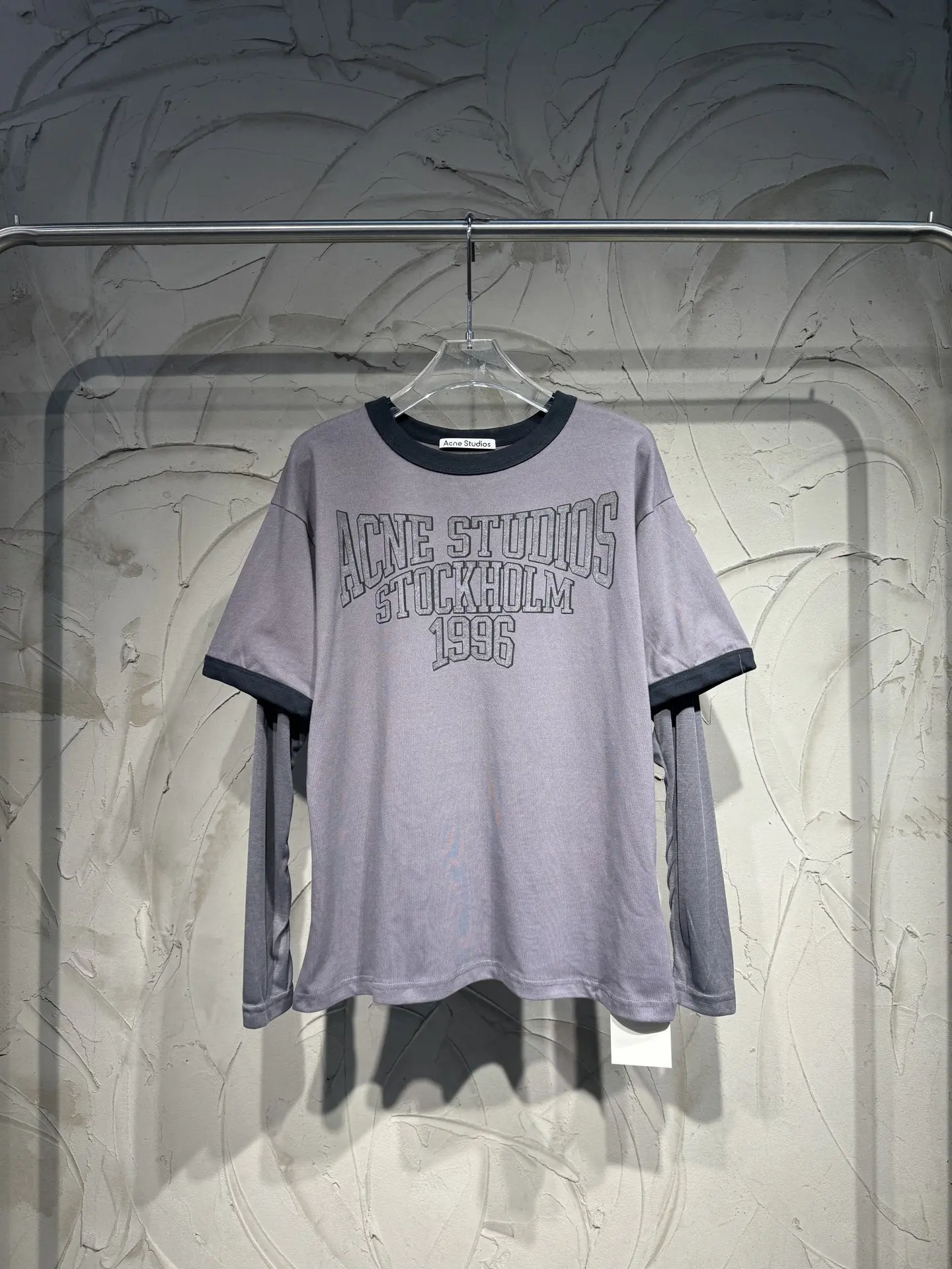 Acne Studios 1996 Logo Layered Long-Sleeve T-Shirt D16023062