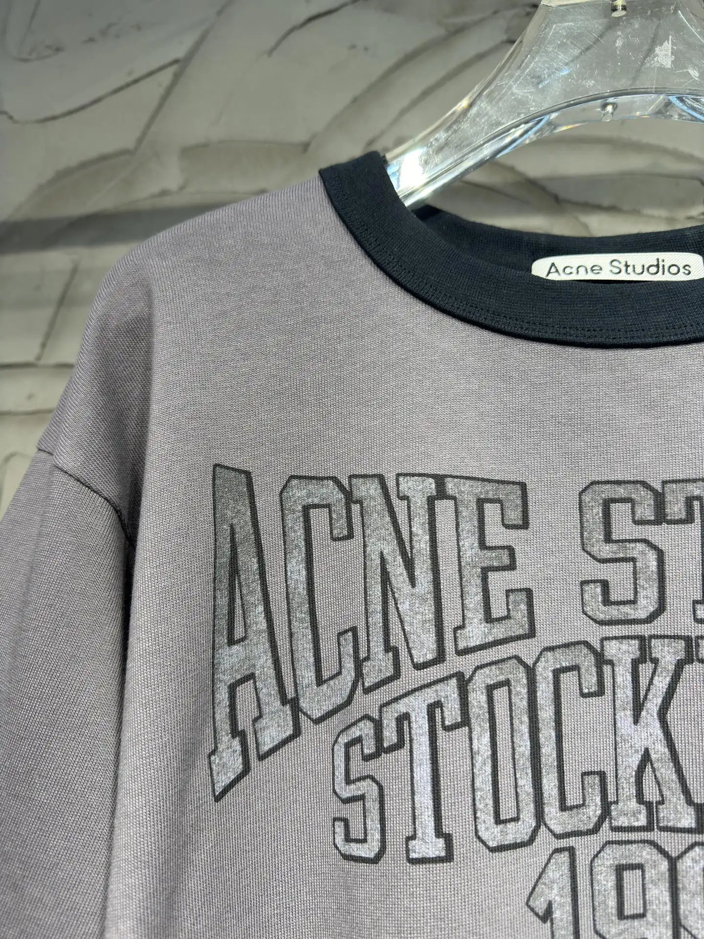 Acne Studios 1996 Logo Layered Long-Sleeve T-Shirt D16023062 — view 6
