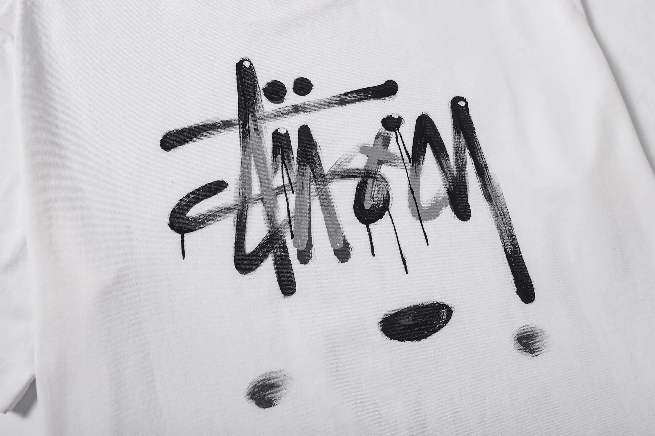 Graffiti Logo Heavyweight Cotton T-Shirt D16012889 — view 8