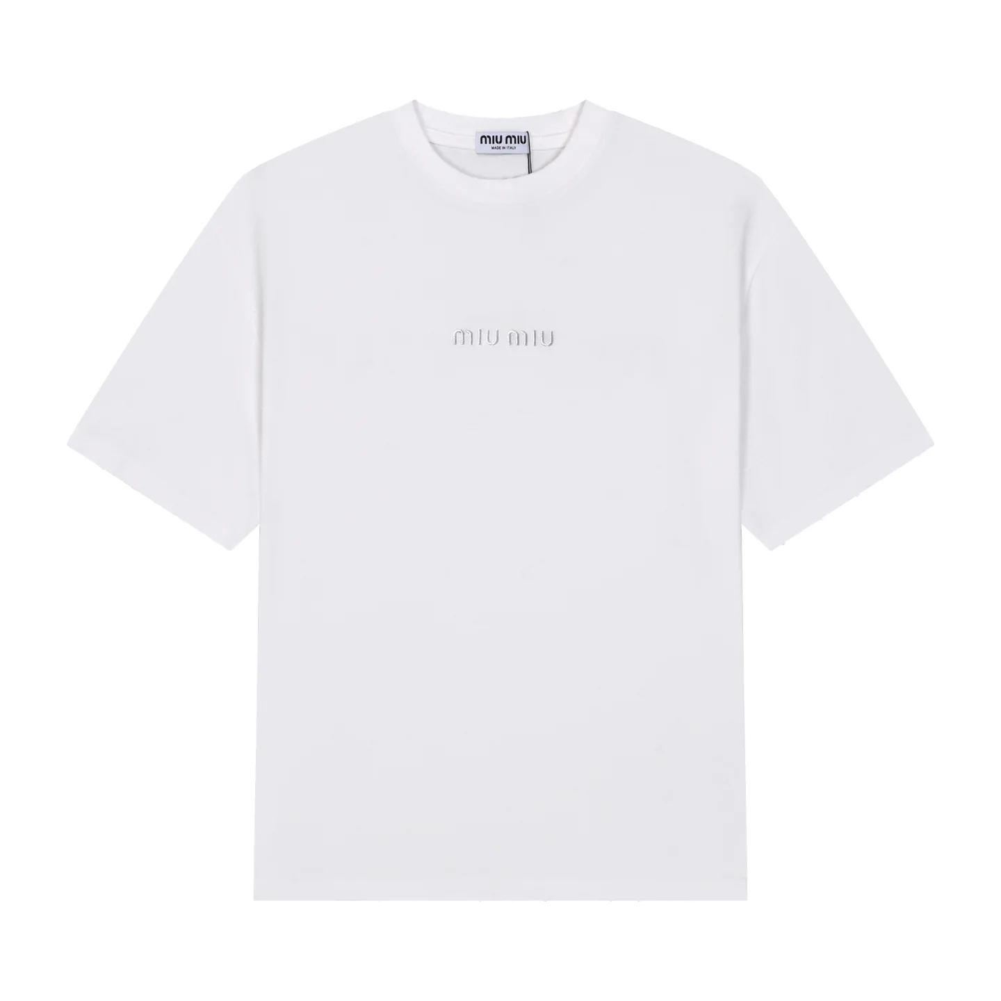 Logo Embroidered Cotton Jersey T-Shirt D16012780