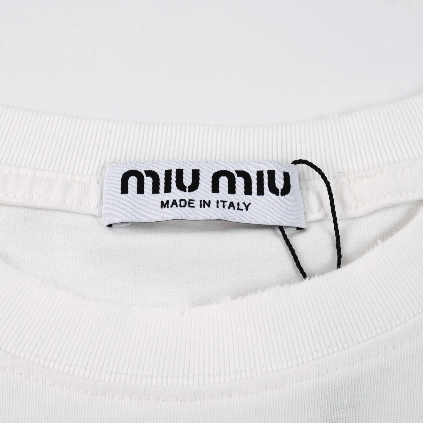 Logo Embroidered Cotton Jersey T-Shirt D16012780 — view 4