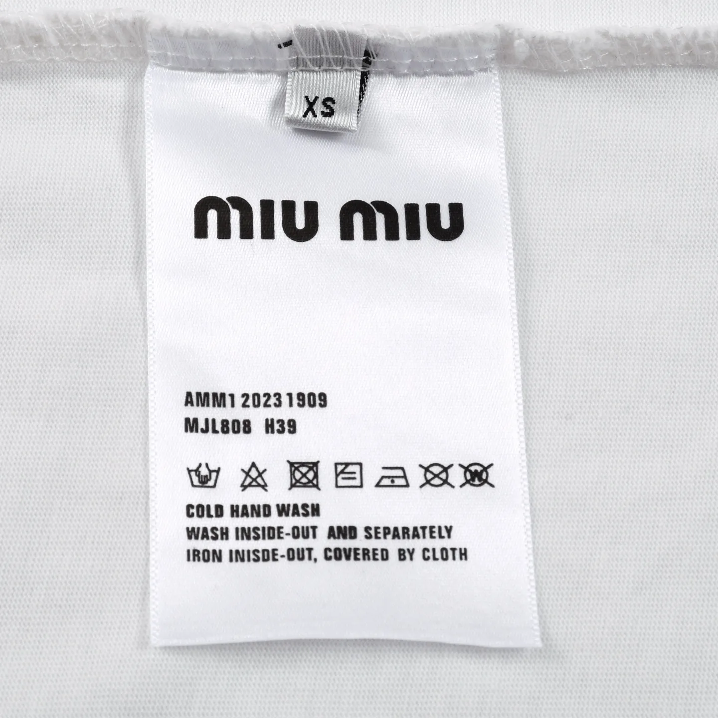 Logo Embroidered Cotton Jersey T-Shirt D16012780 — view 7