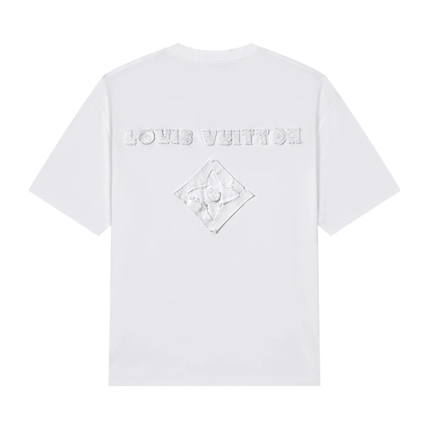 Embroidered Patch Cotton T-Shirt D16012781 — view 2