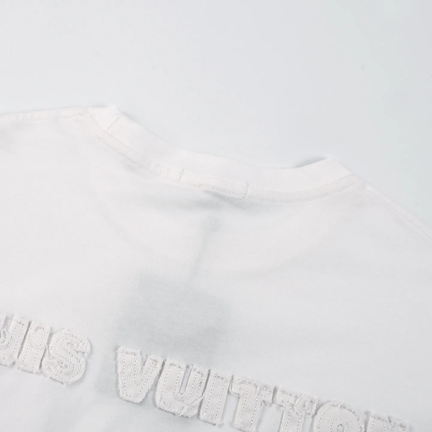 Embroidered Patch Cotton T-Shirt D16012781 — view 5