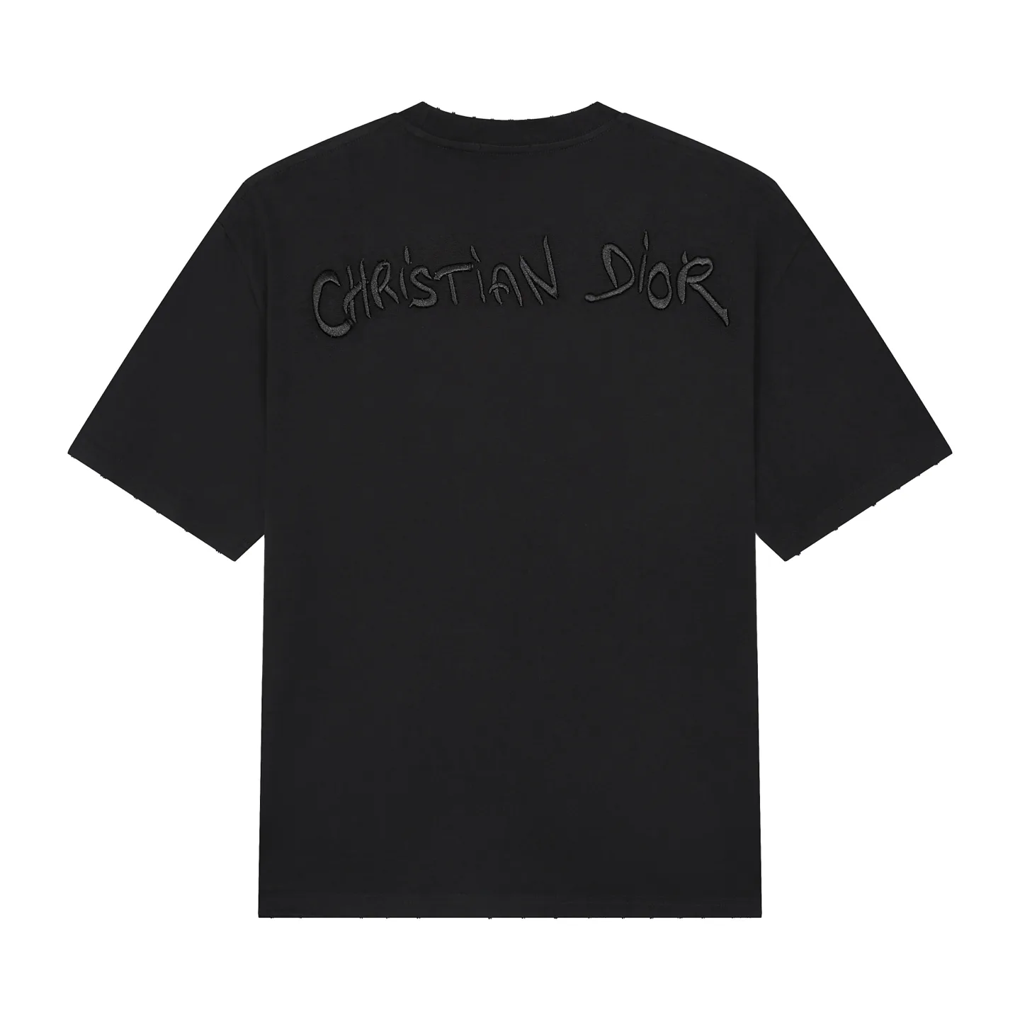 Embroidered Logo Cotton Jersey T-Shirt D16012776 — view 2