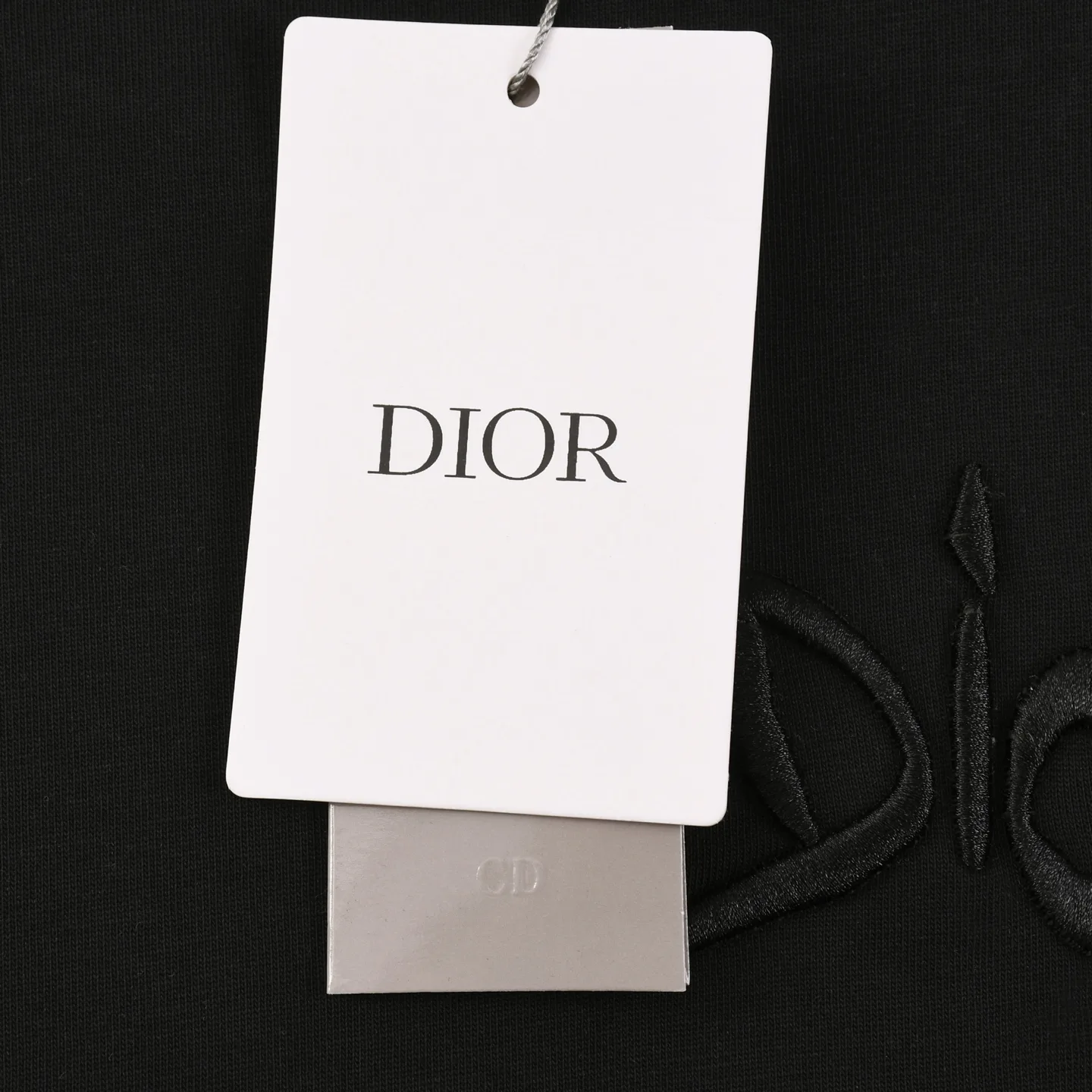 Embroidered Logo Cotton Jersey T-Shirt D16012776 — view 4