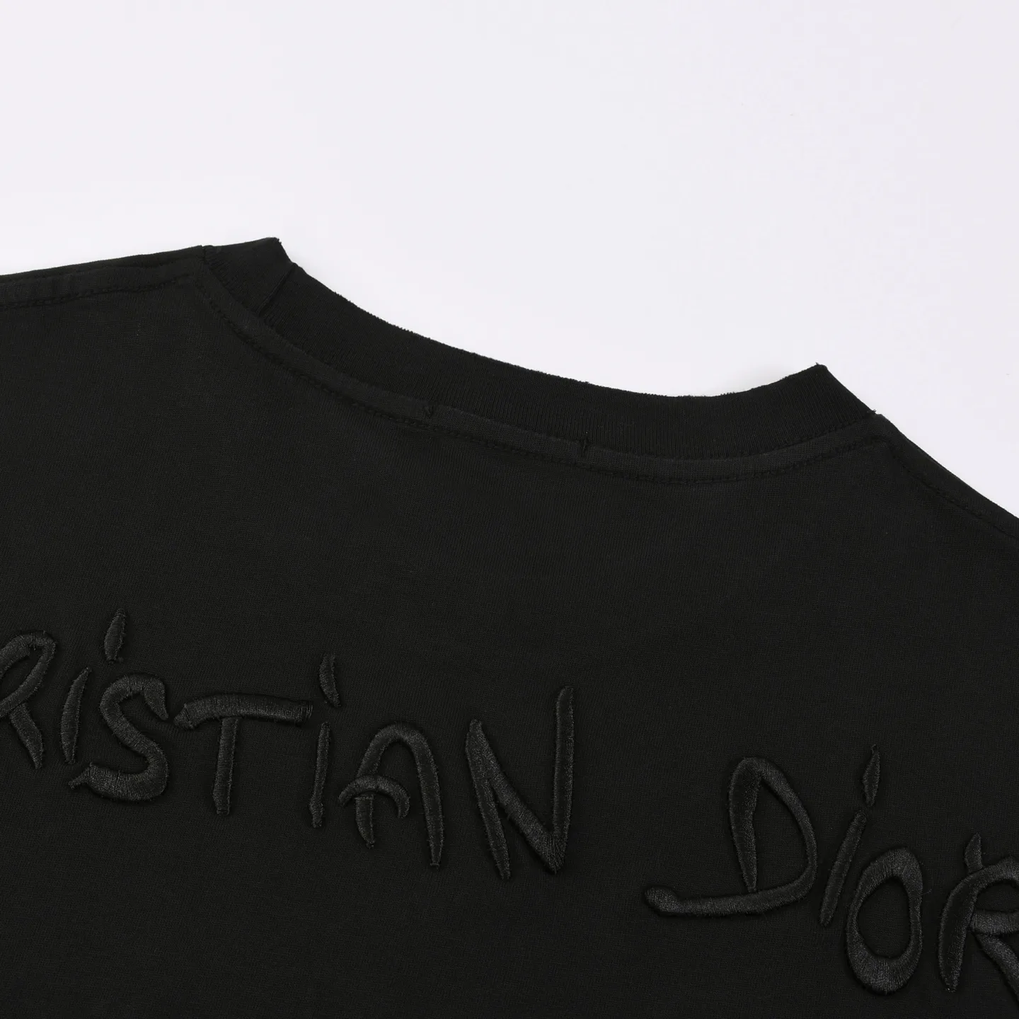 Embroidered Logo Cotton Jersey T-Shirt D16012776 — view 6
