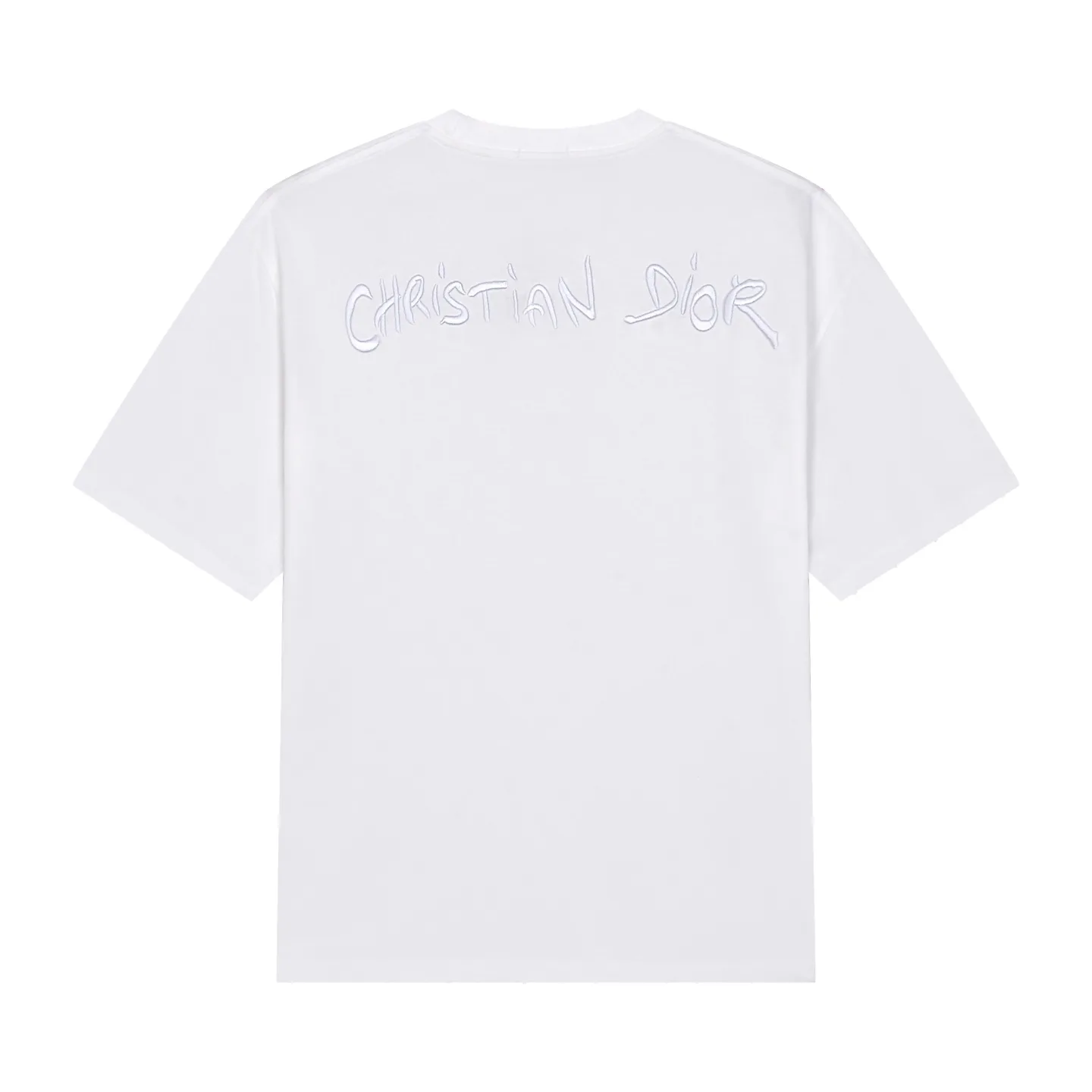 Embroidered Logo Cotton Jersey T-Shirt D16012775 — view 2