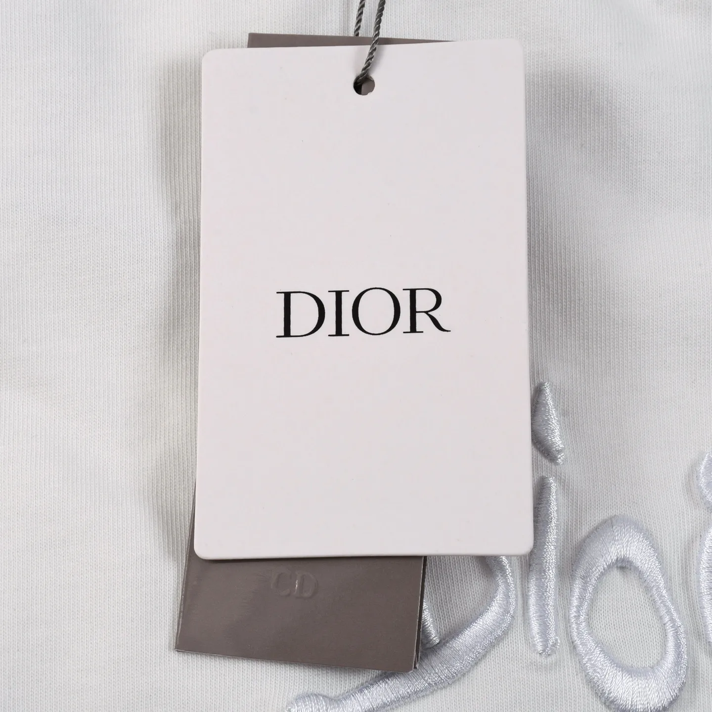 Embroidered Logo Cotton Jersey T-Shirt D16012775 — view 5