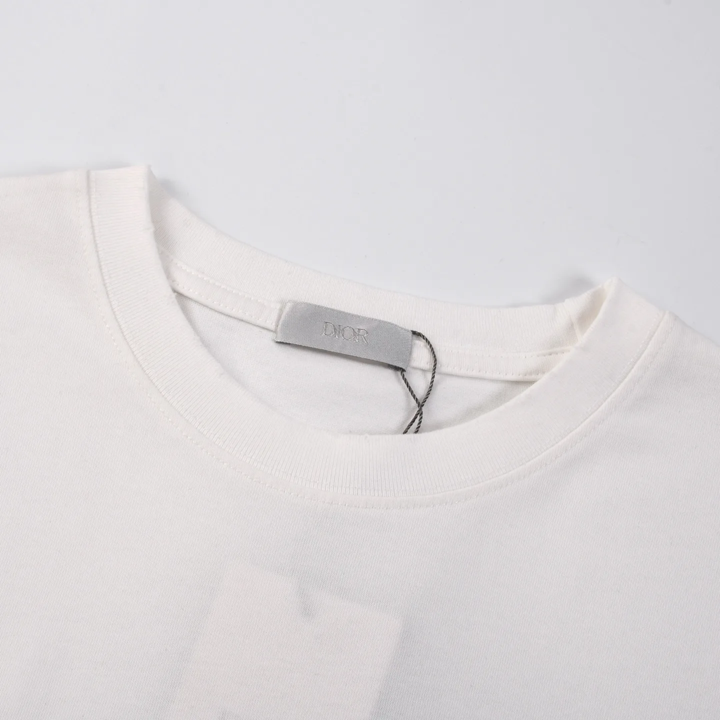 Embroidered Logo Cotton Jersey T-Shirt D16012785 — view 2