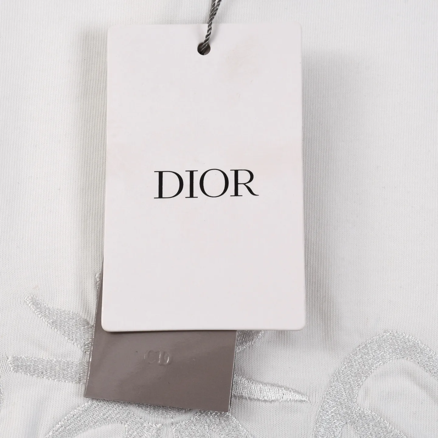 Embroidered Logo Cotton Jersey T-Shirt D16012785 — view 4