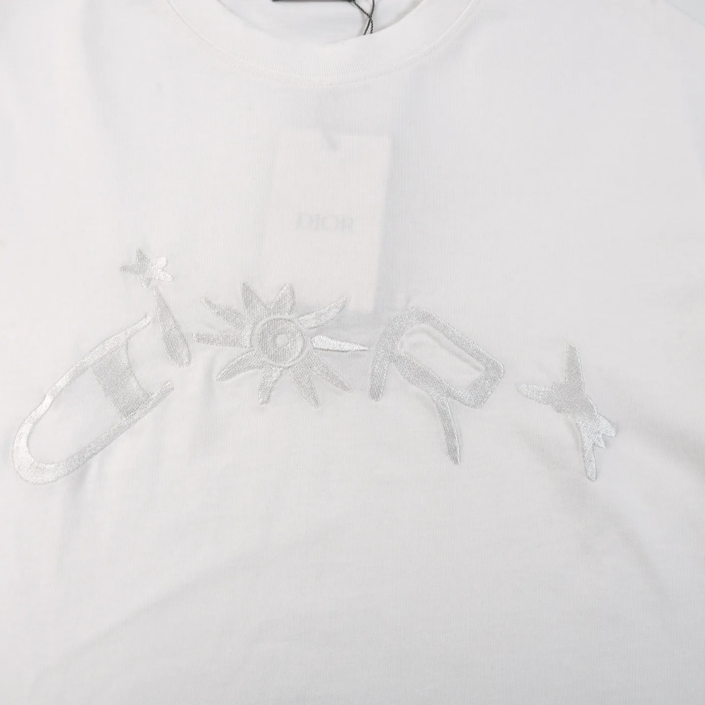 Embroidered Logo Cotton Jersey T-Shirt D16012785 — view 5