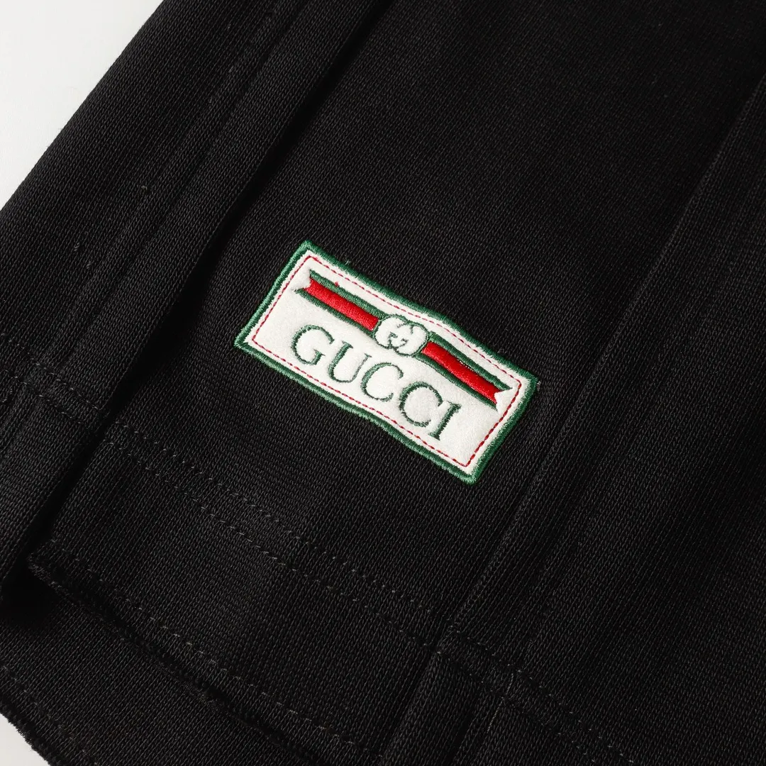 Logo-Patch Cotton-Blend Jersey Shorts D16012885 — view 9