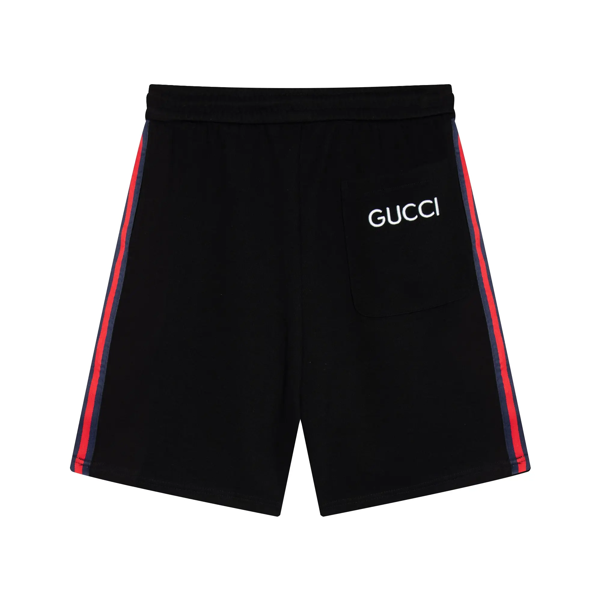 Webbing-Trimmed Cotton-Blend Jersey Shorts D16012886 — view 2