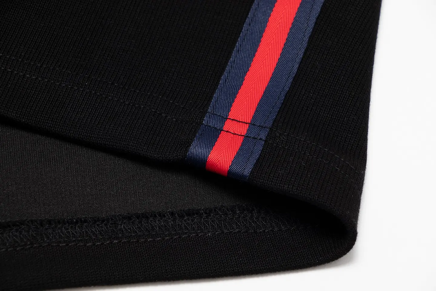 Webbing-Trimmed Cotton-Blend Jersey Shorts D16012886 — view 7