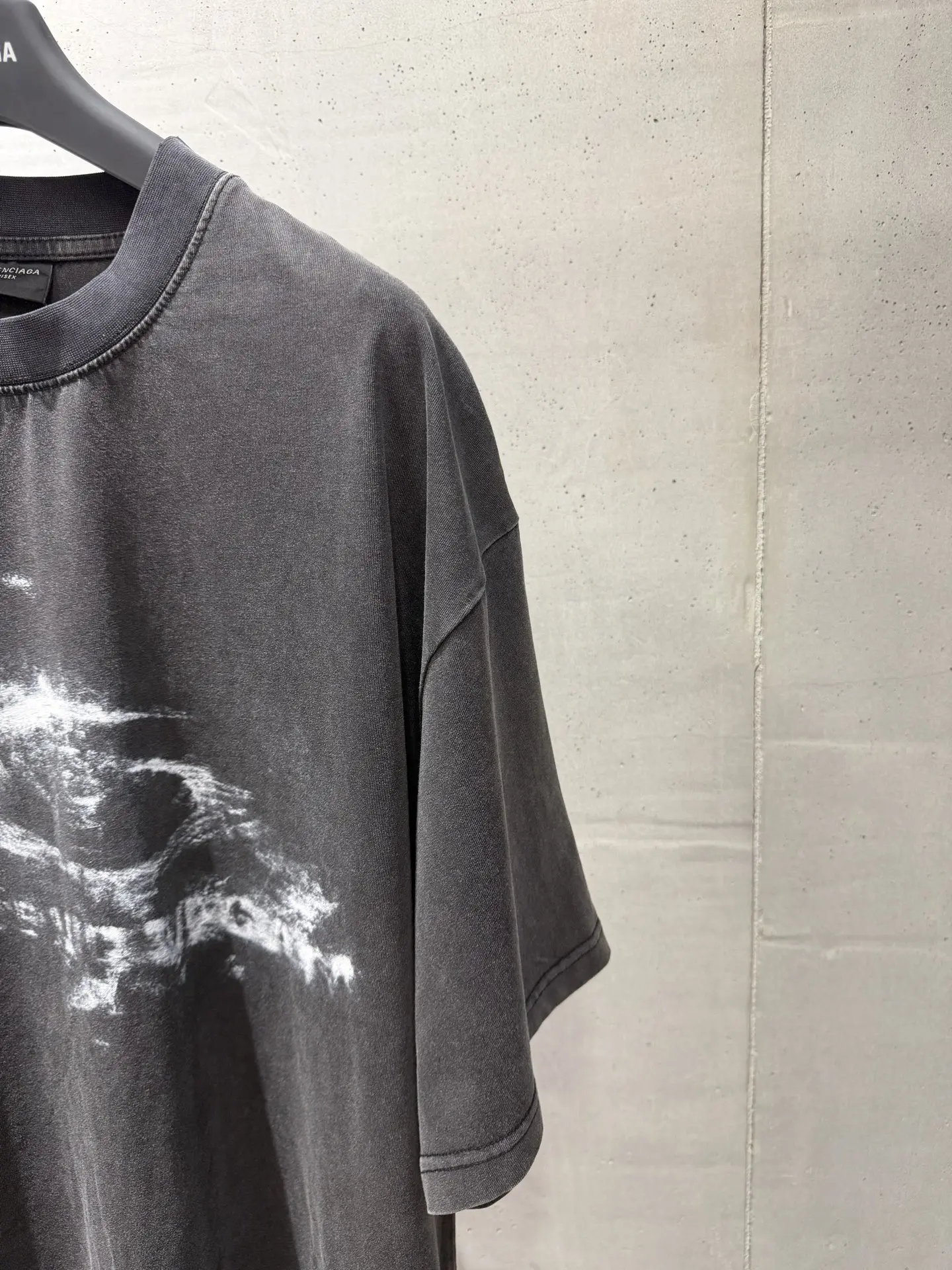 Washed Graphic Print Oversized T-Shirt D16018743 — view 5