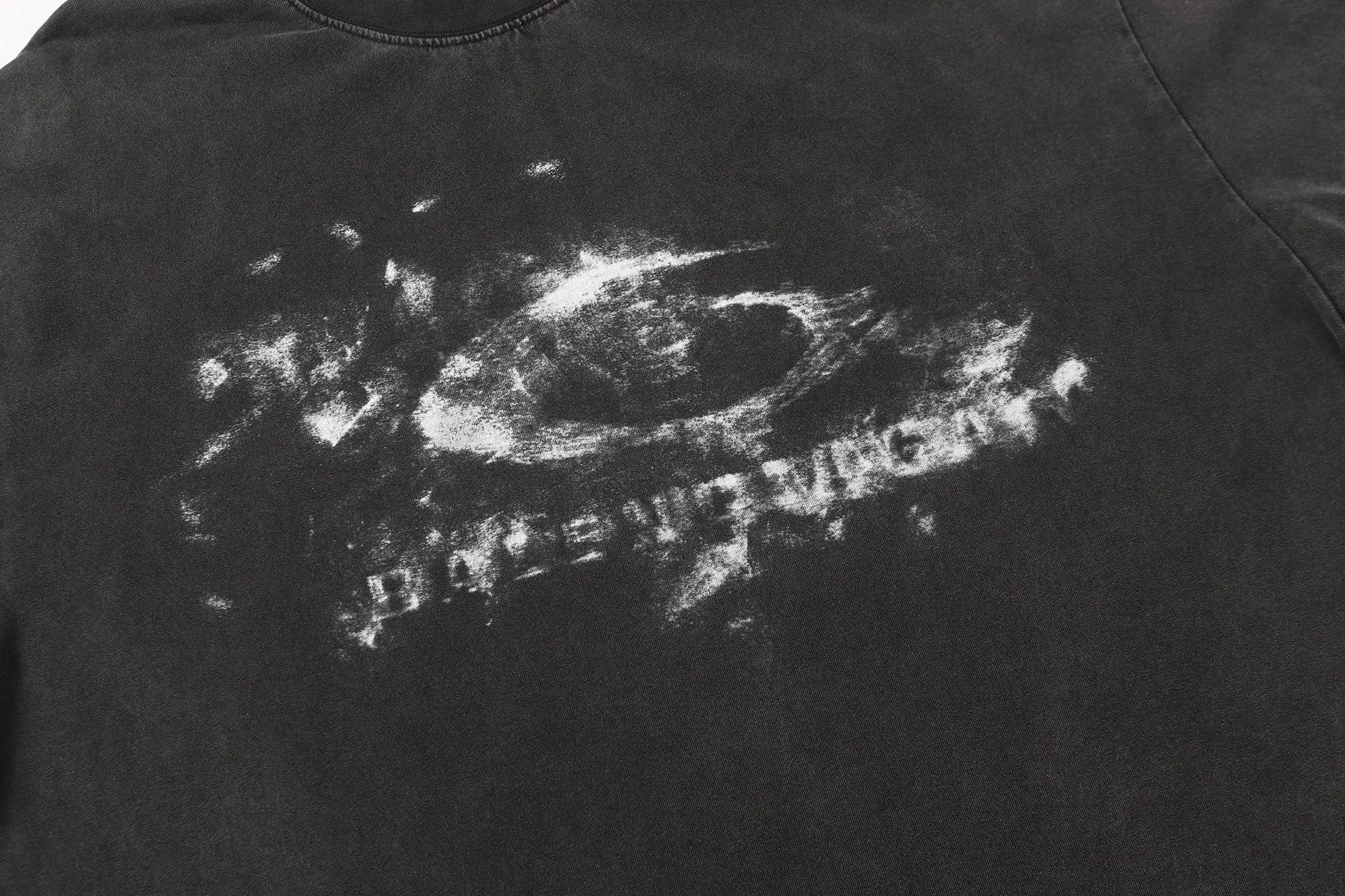 Washed Graphic Print Oversized T-Shirt D16018742 — view 5