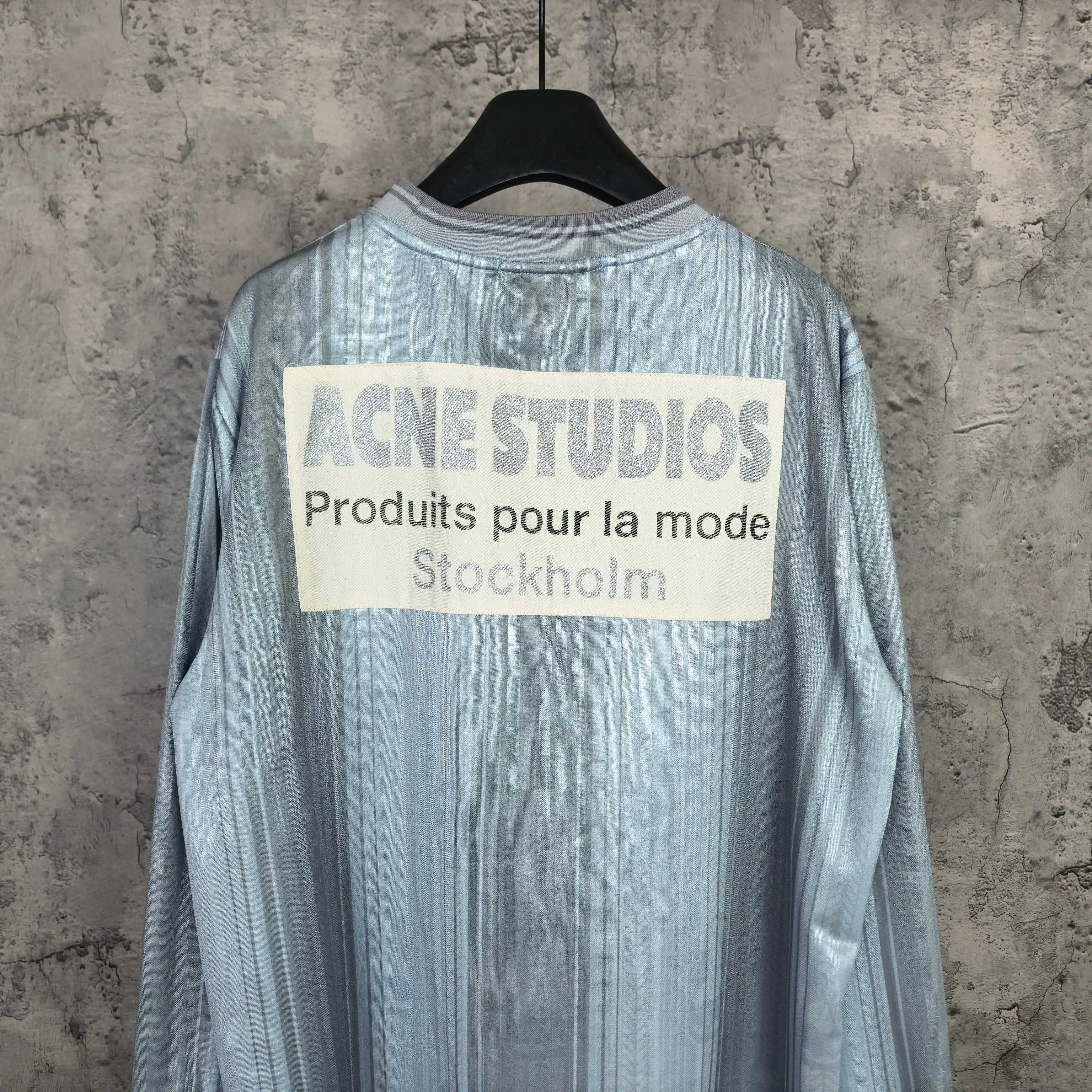 Logo-Print Long-Sleeved Football Jersey D16523281 — view 6