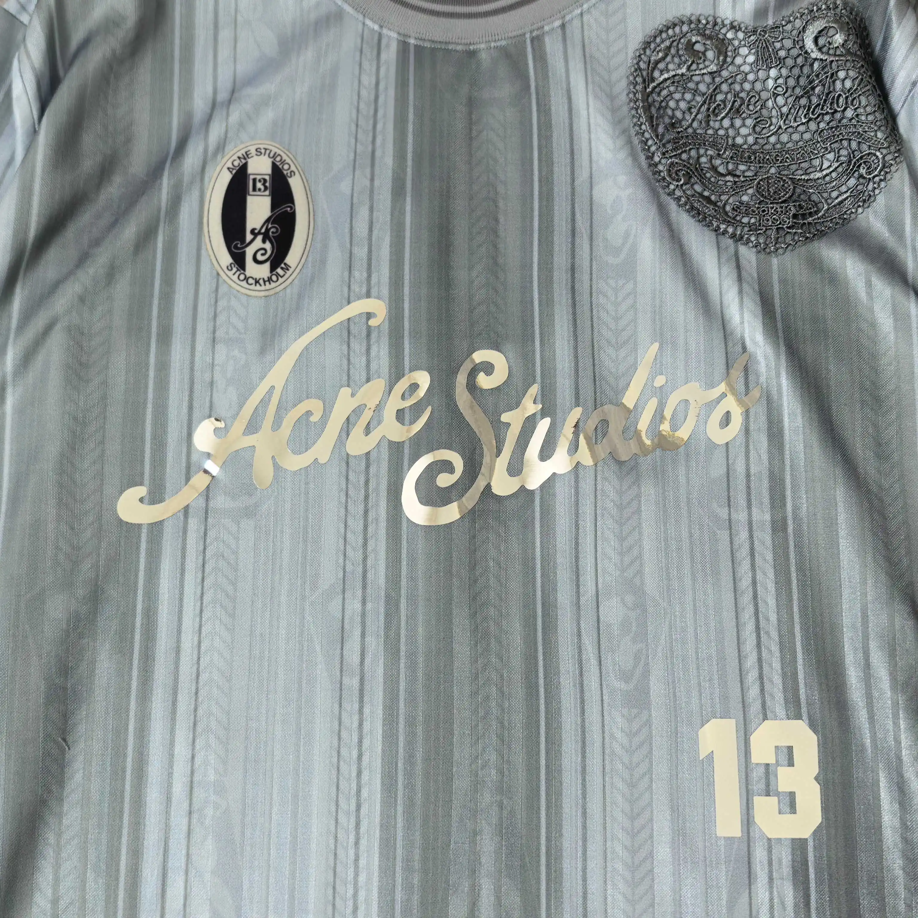 Logo-Print Long-Sleeved Football Jersey D16523281 — view 8