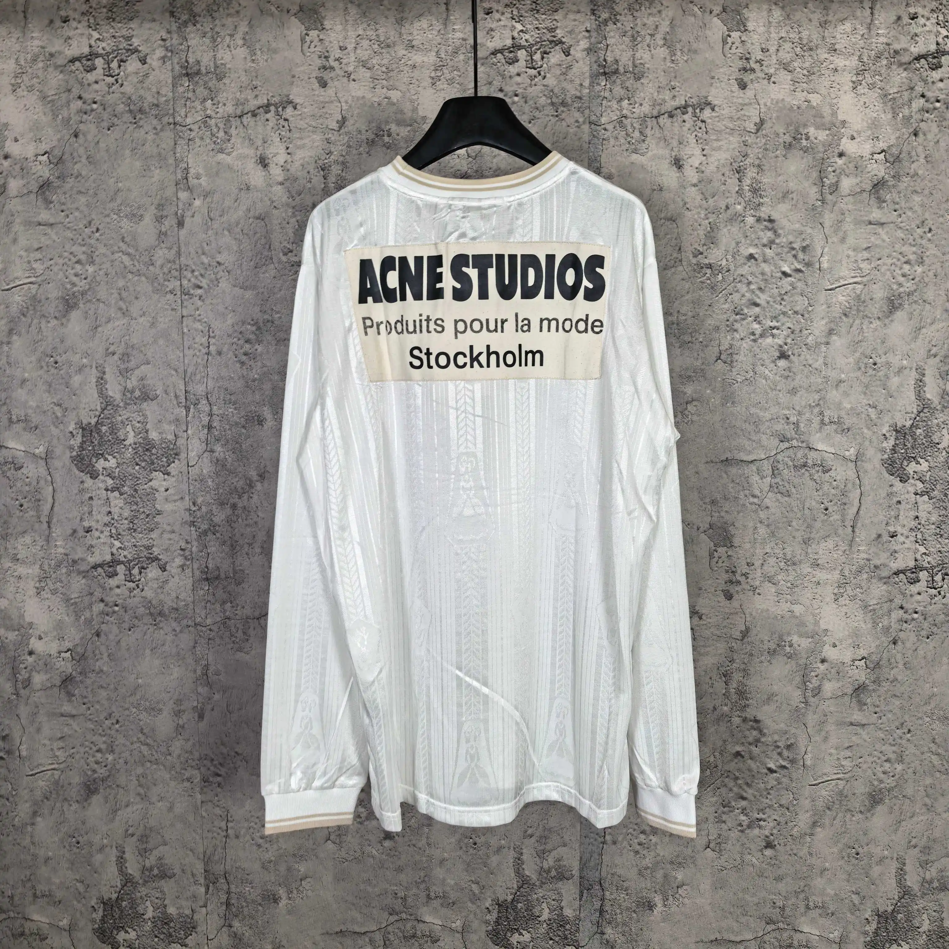 Logo-Print Long-Sleeved Football Jersey D16523280 — view 2