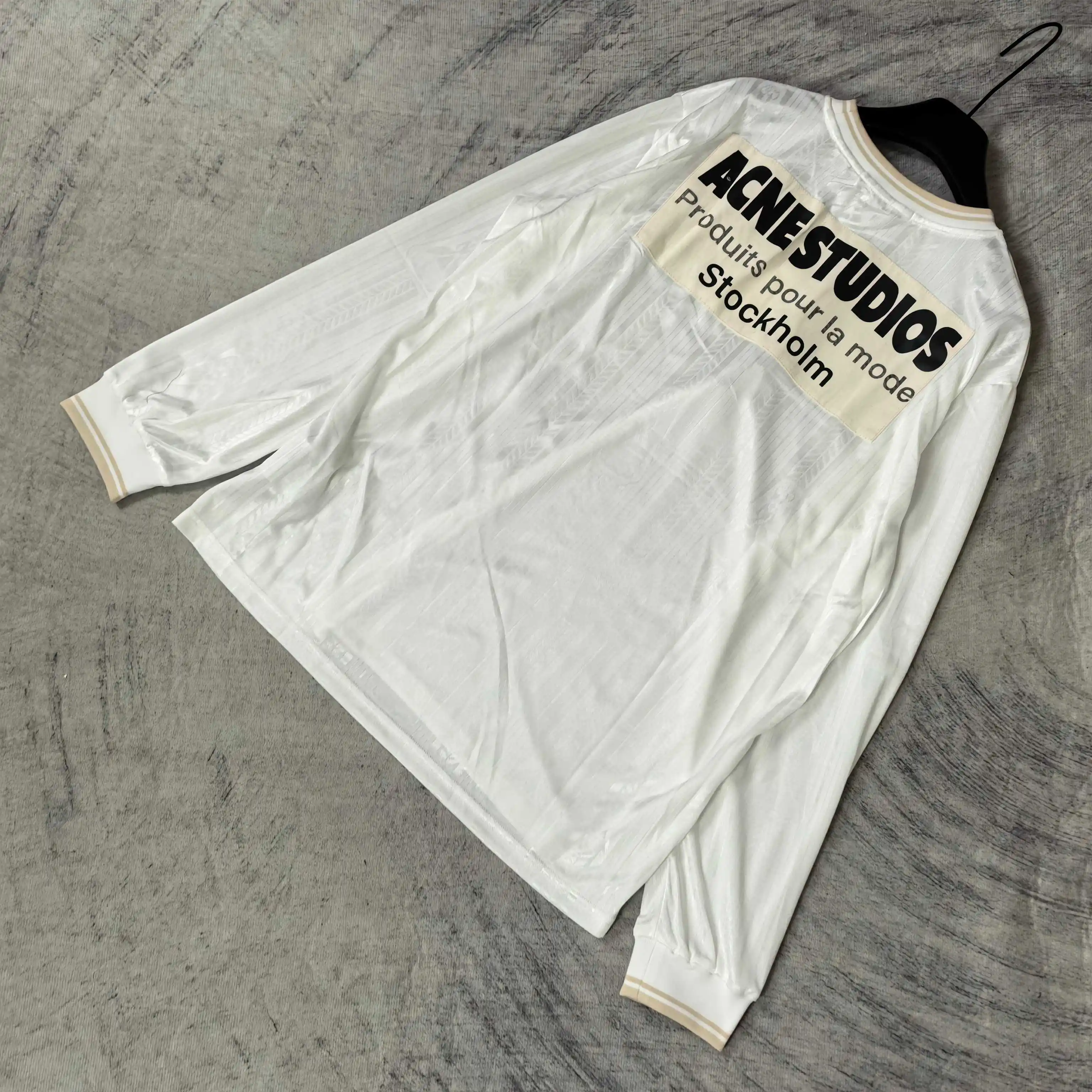 Logo-Print Long-Sleeved Football Jersey D16523280 — view 5