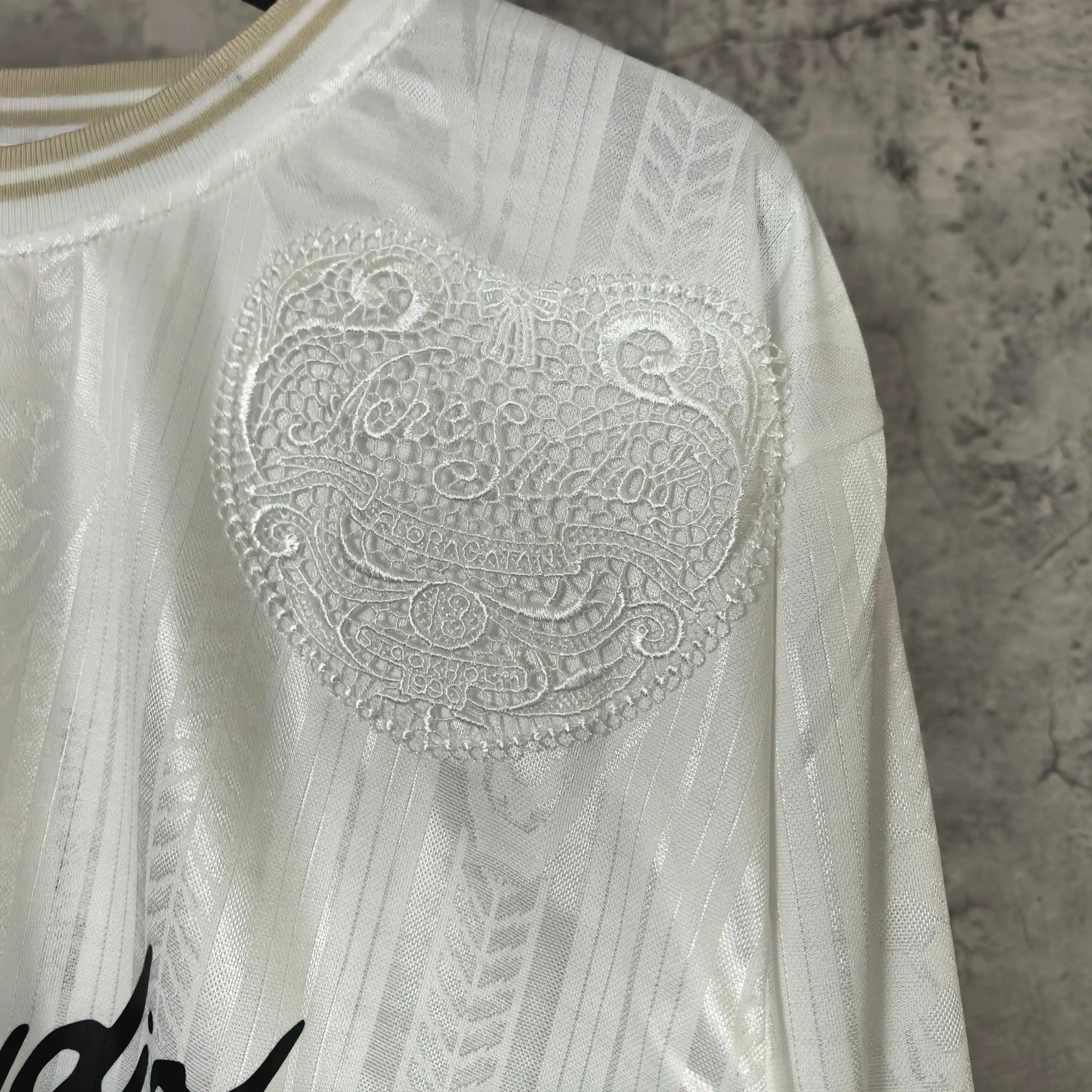 Logo-Print Long-Sleeved Football Jersey D16523280 — view 13