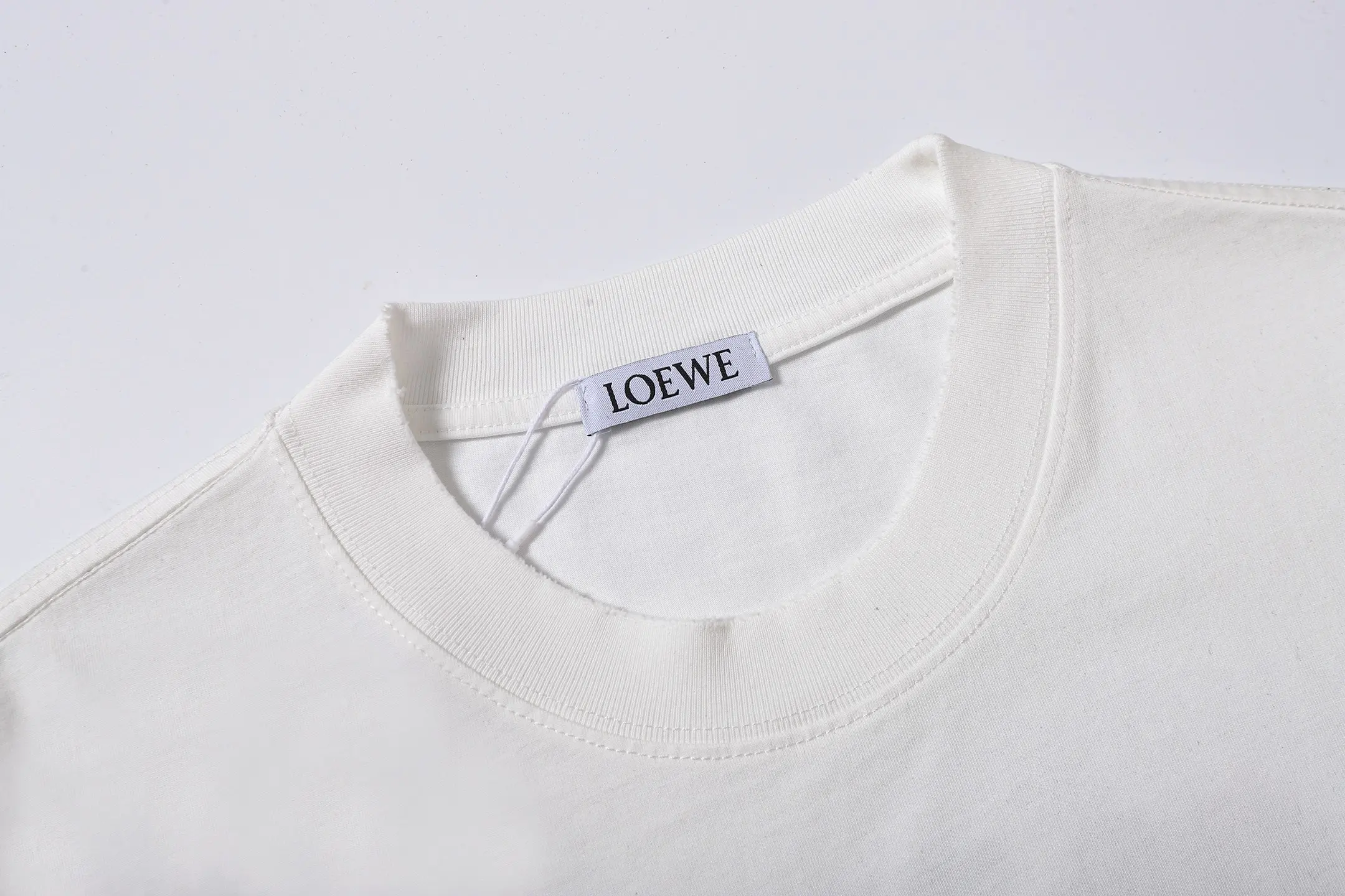 Hand-Painted Anagram Logo Cotton T-Shirt D16512894 — view 2