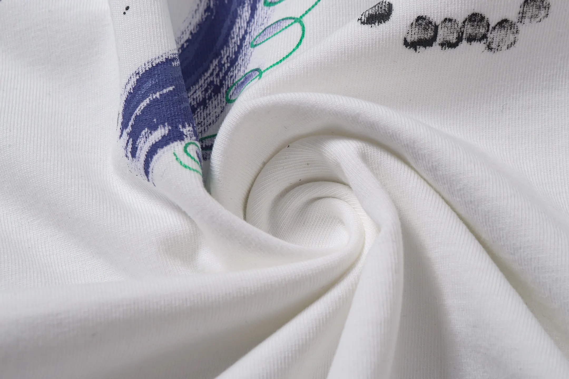 Hand-Painted Anagram Logo Cotton T-Shirt D16512894 — view 12