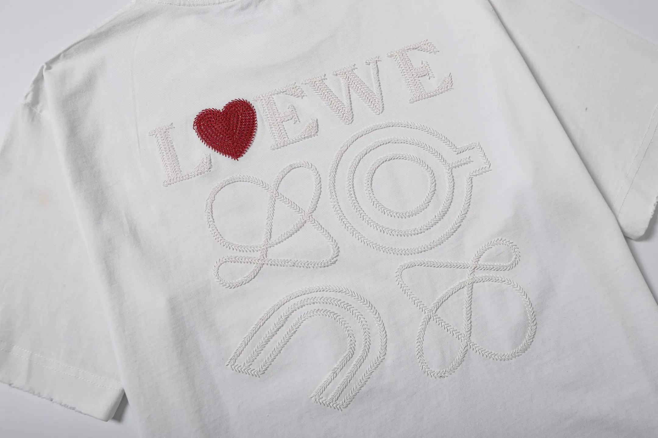Embroidered Logo Cotton-Jersey T-Shirt D16512892 — view 9