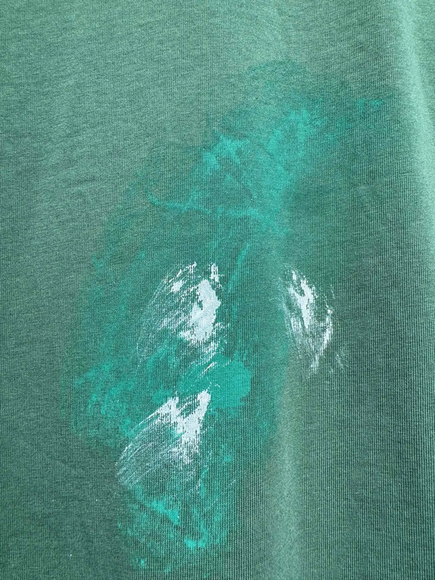 Paint-Splatter Distressed Oversized T-Shirt D17023027 — view 12