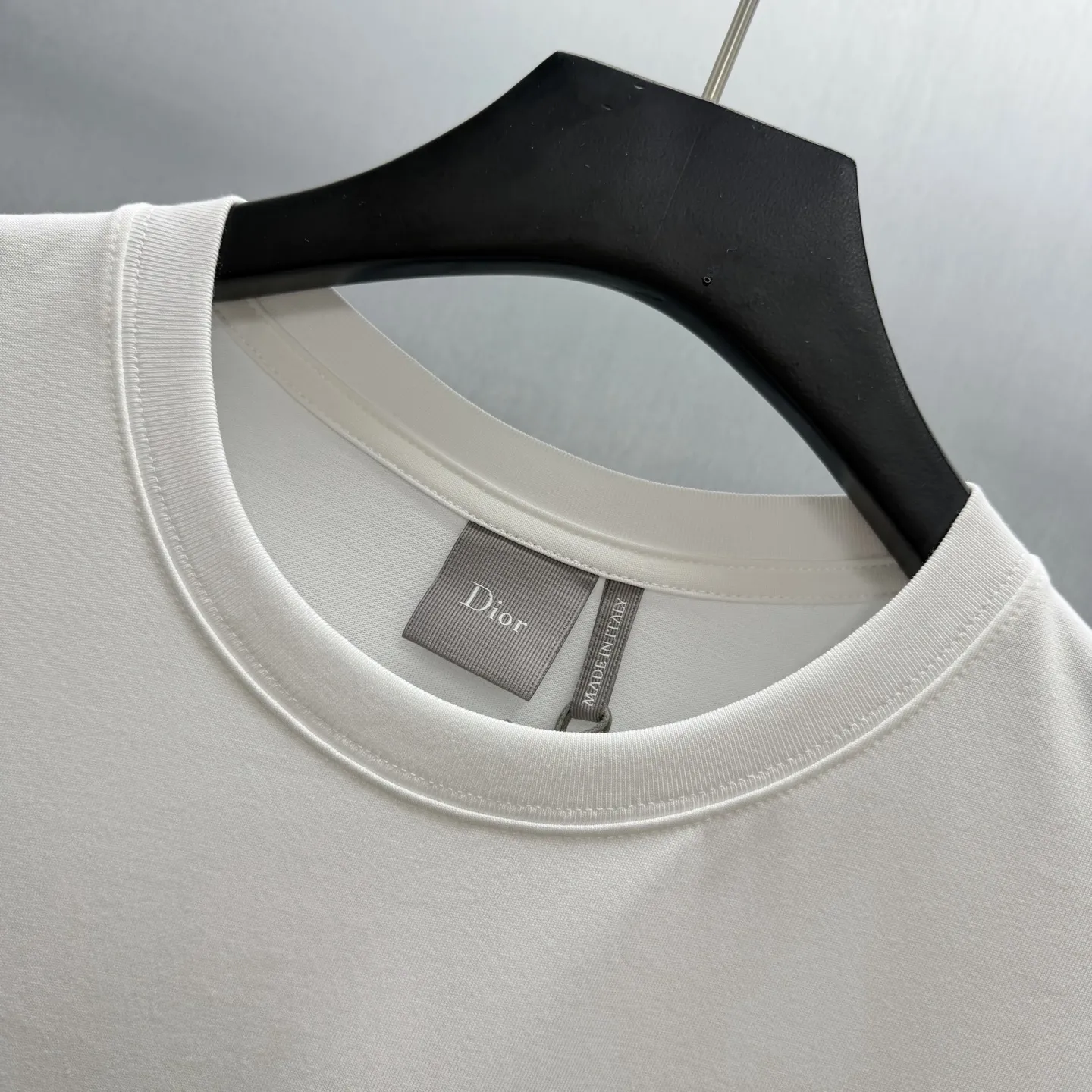 Logo-Embroidered Cotton-Jersey T-Shirt D17014169 — view 4