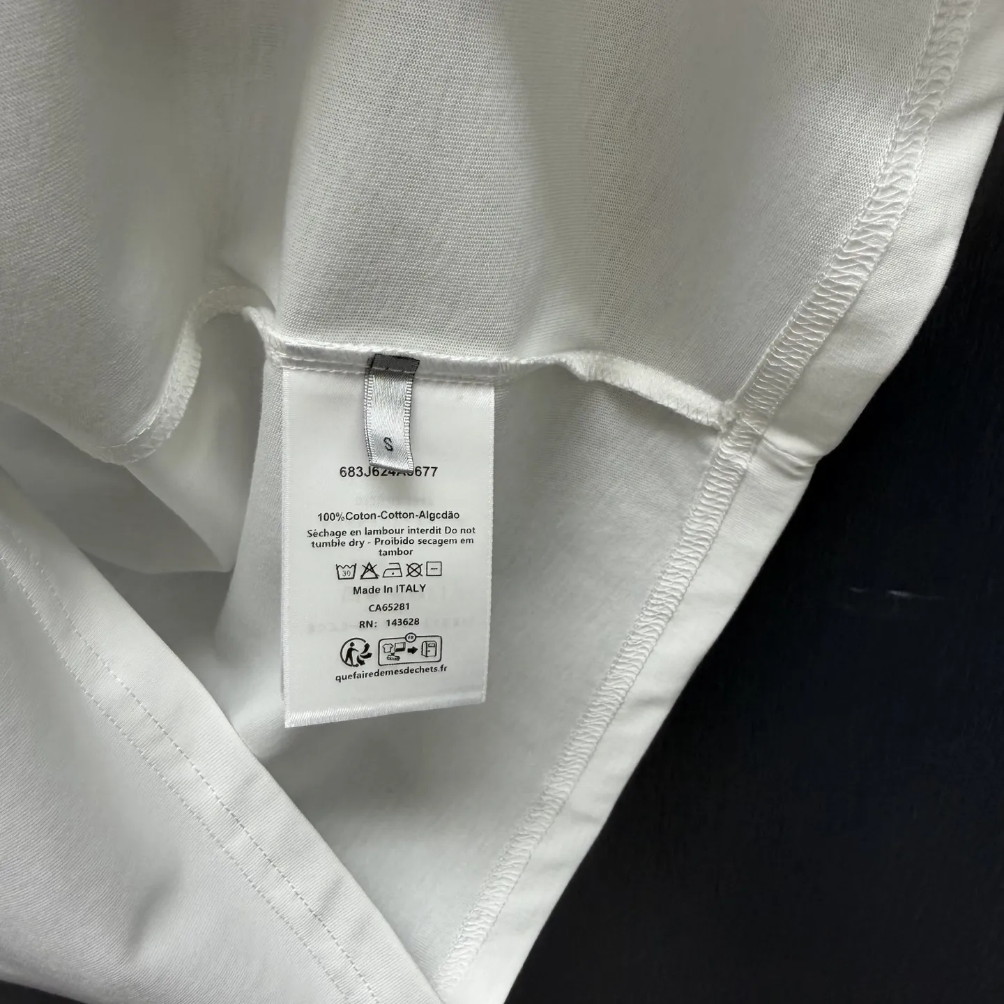 Logo-Embroidered Cotton-Jersey T-Shirt D17014169 — view 8