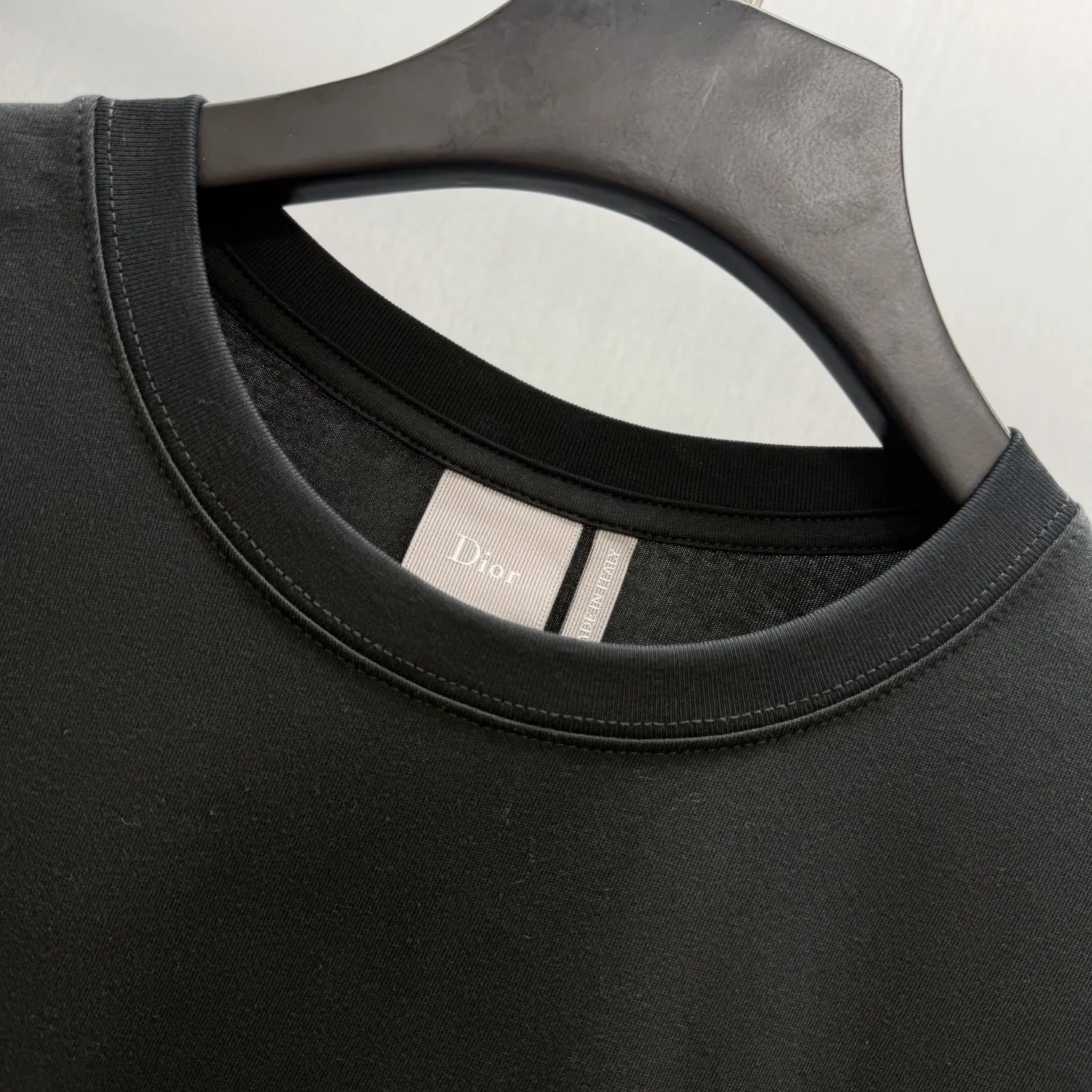 Logo-Embroidered Cotton-Jersey T-Shirt D17014167 — view 5
