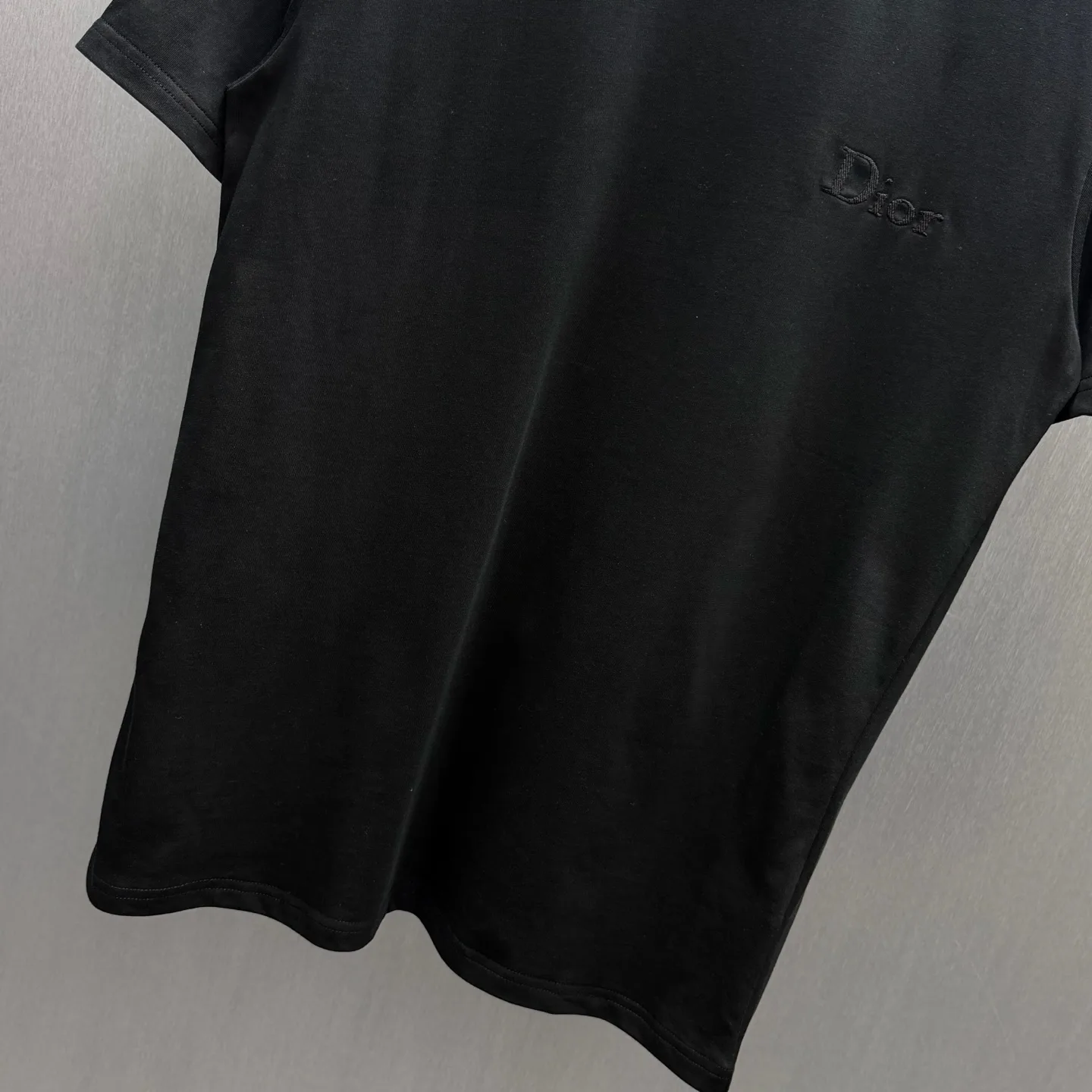 Logo-Embroidered Cotton-Jersey T-Shirt D17014167 — view 6