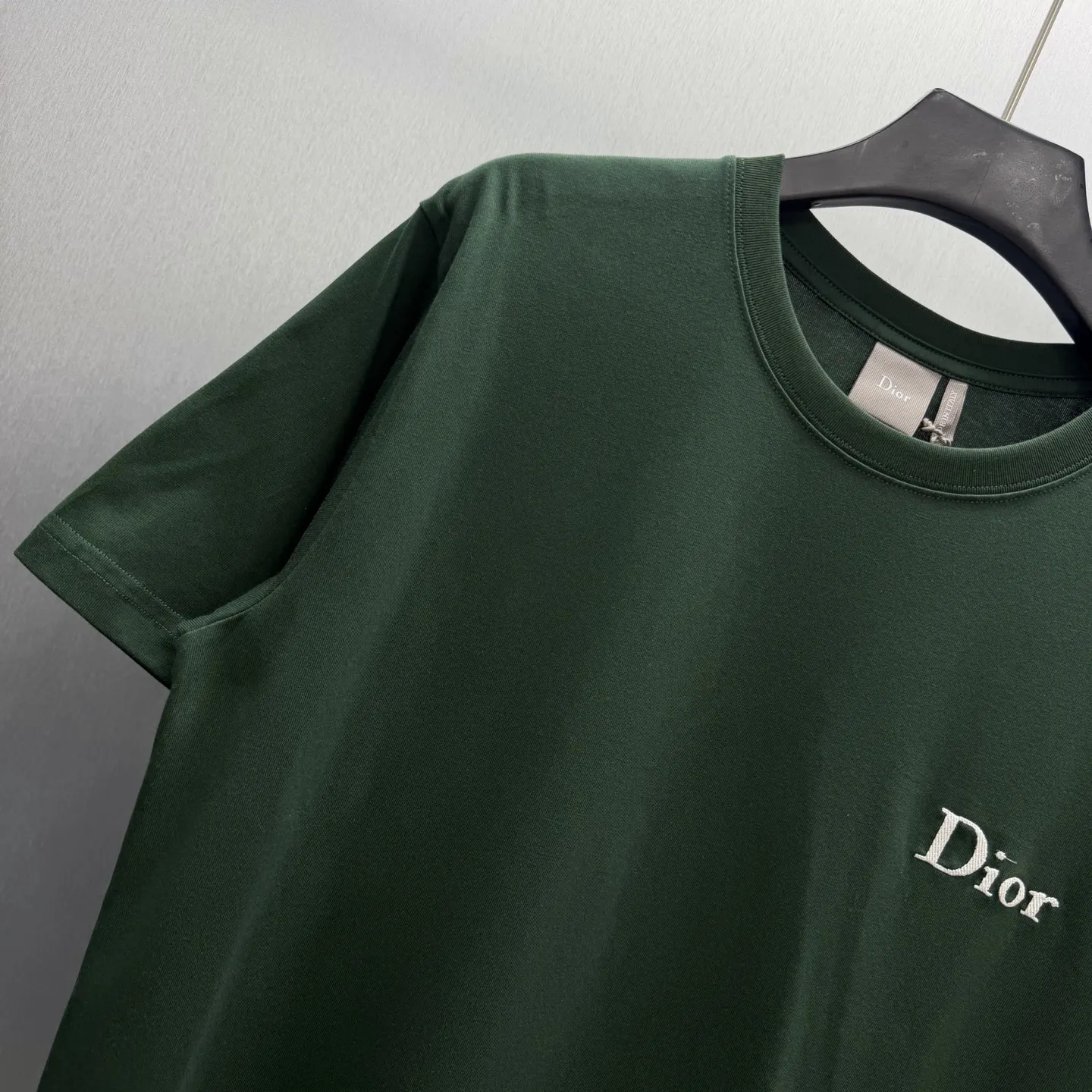 Logo Embroidered Cotton Jersey T-Shirt D17014168 — view 2
