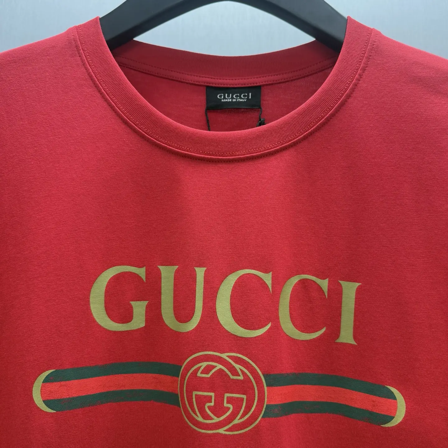 Logo Print Silk-Blend Jersey T-Shirt D17014175 — view 6