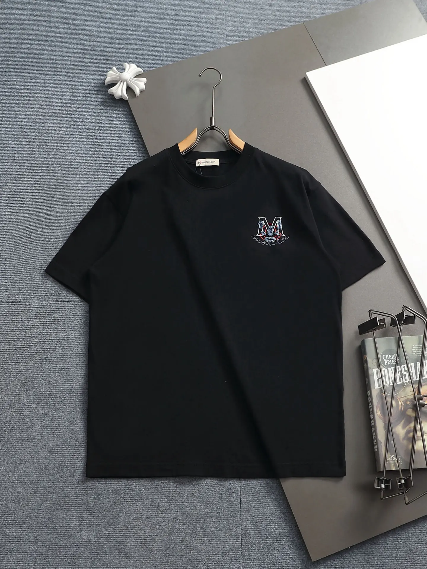 Logo-Embroidered Cotton-Jersey T-Shirt D17514187