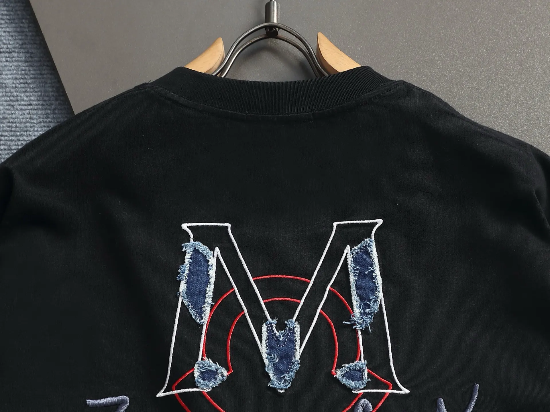 Logo-Embroidered Cotton-Jersey T-Shirt D17514187 — view 11