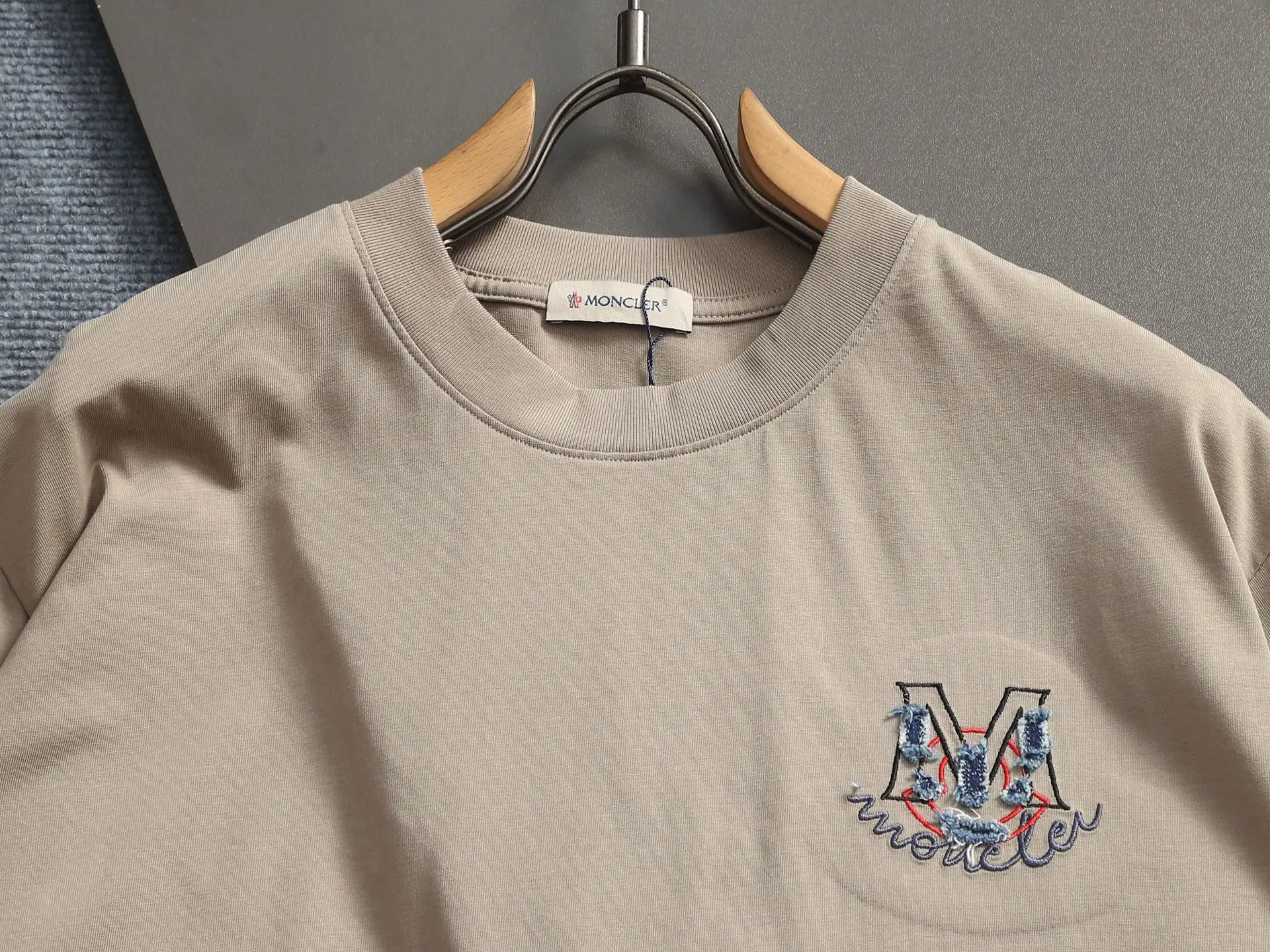 Logo-Embroidered Cotton-Jersey T-Shirt D17514186 — view 3