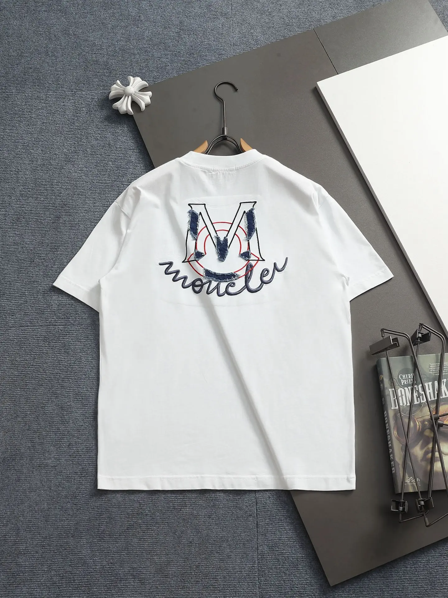 Logo-Embroidered Cotton-Jersey T-Shirt D17514185 — view 2