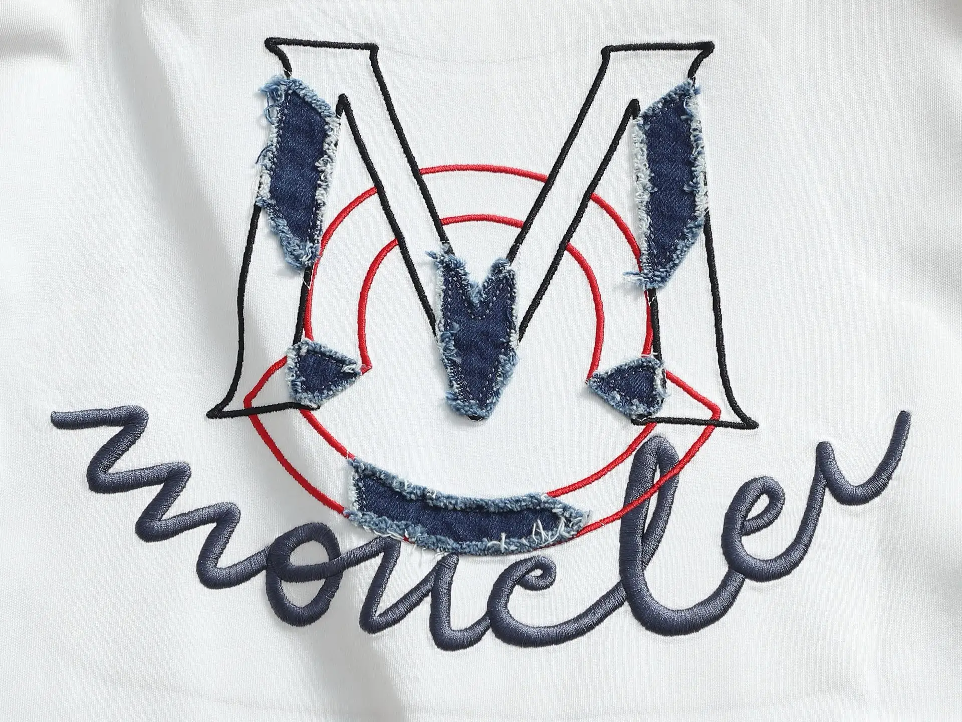 Logo-Embroidered Cotton-Jersey T-Shirt D17514185 — view 10