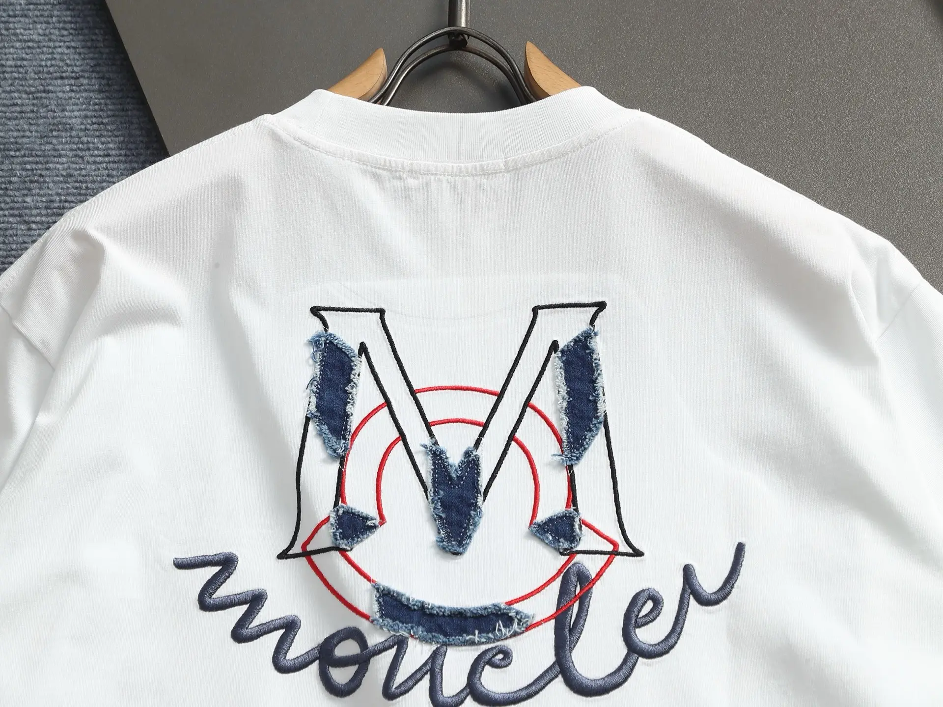 Logo-Embroidered Cotton-Jersey T-Shirt D17514185 — view 11