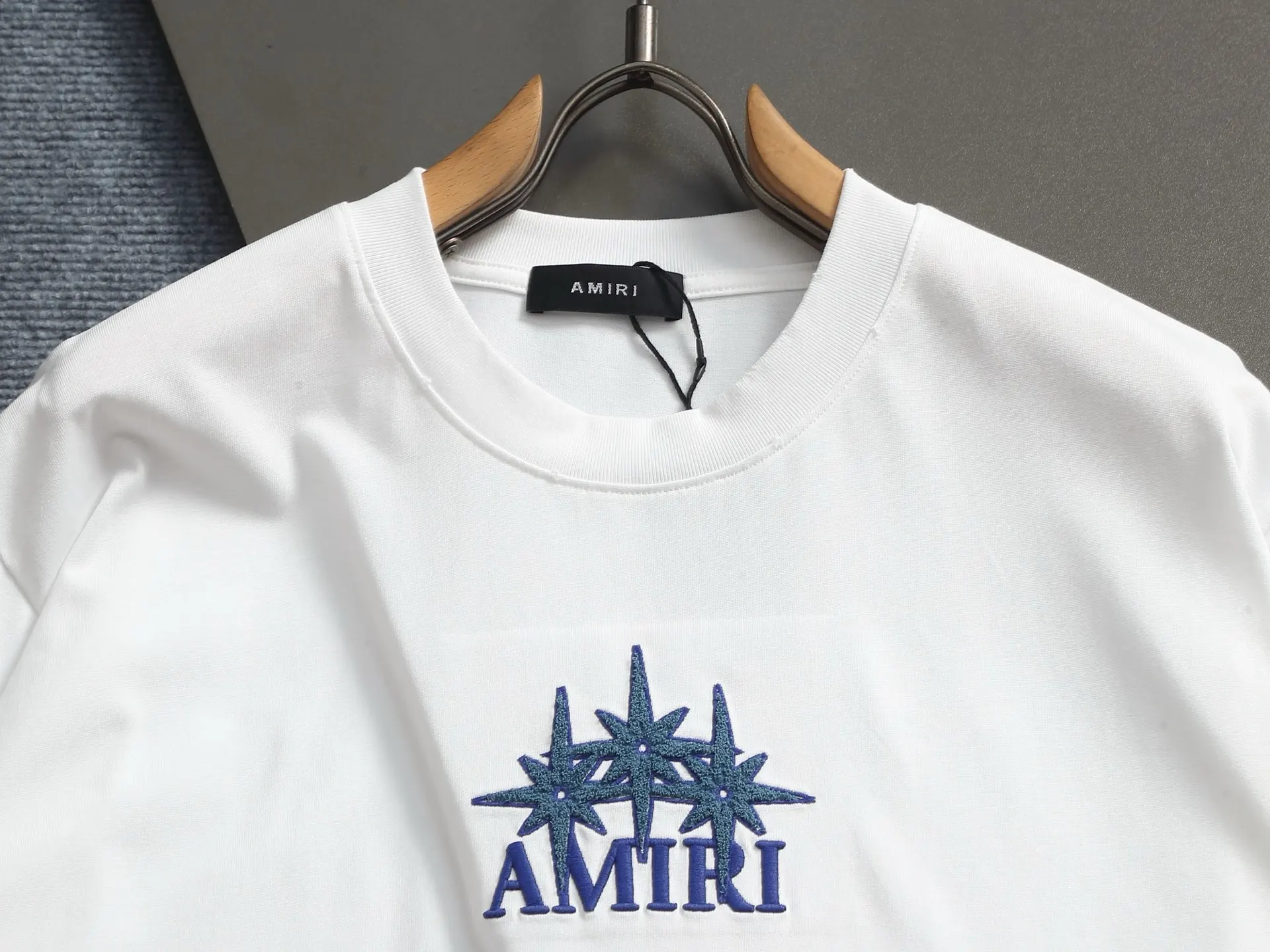 Logo-Embroidered Cotton-Jersey T-Shirt D17514190 — view 3