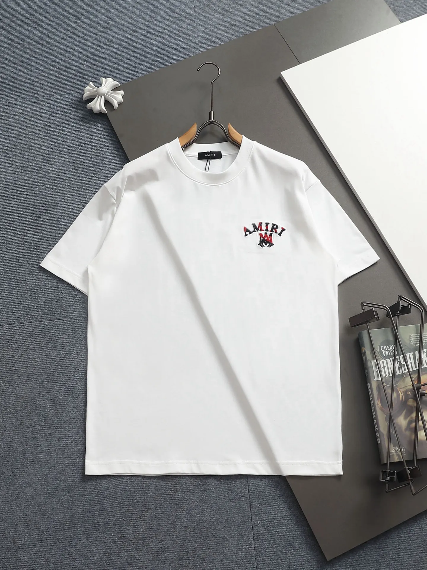 Logo-Flocked Cotton-Jersey T-Shirt D17514204