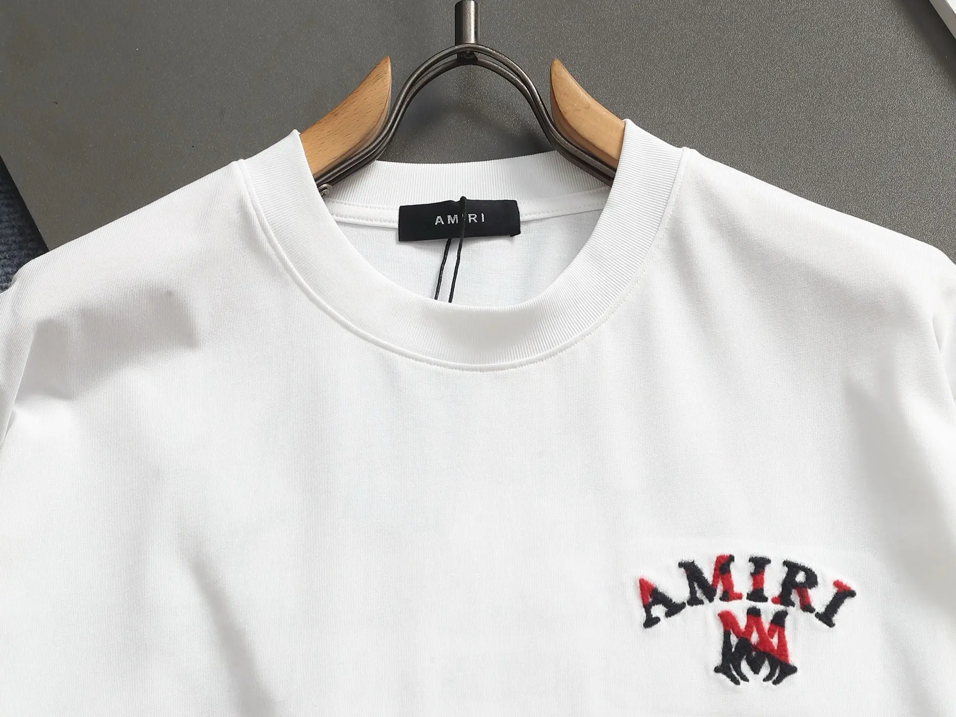 Logo-Flocked Cotton-Jersey T-Shirt D17514204 — view 3