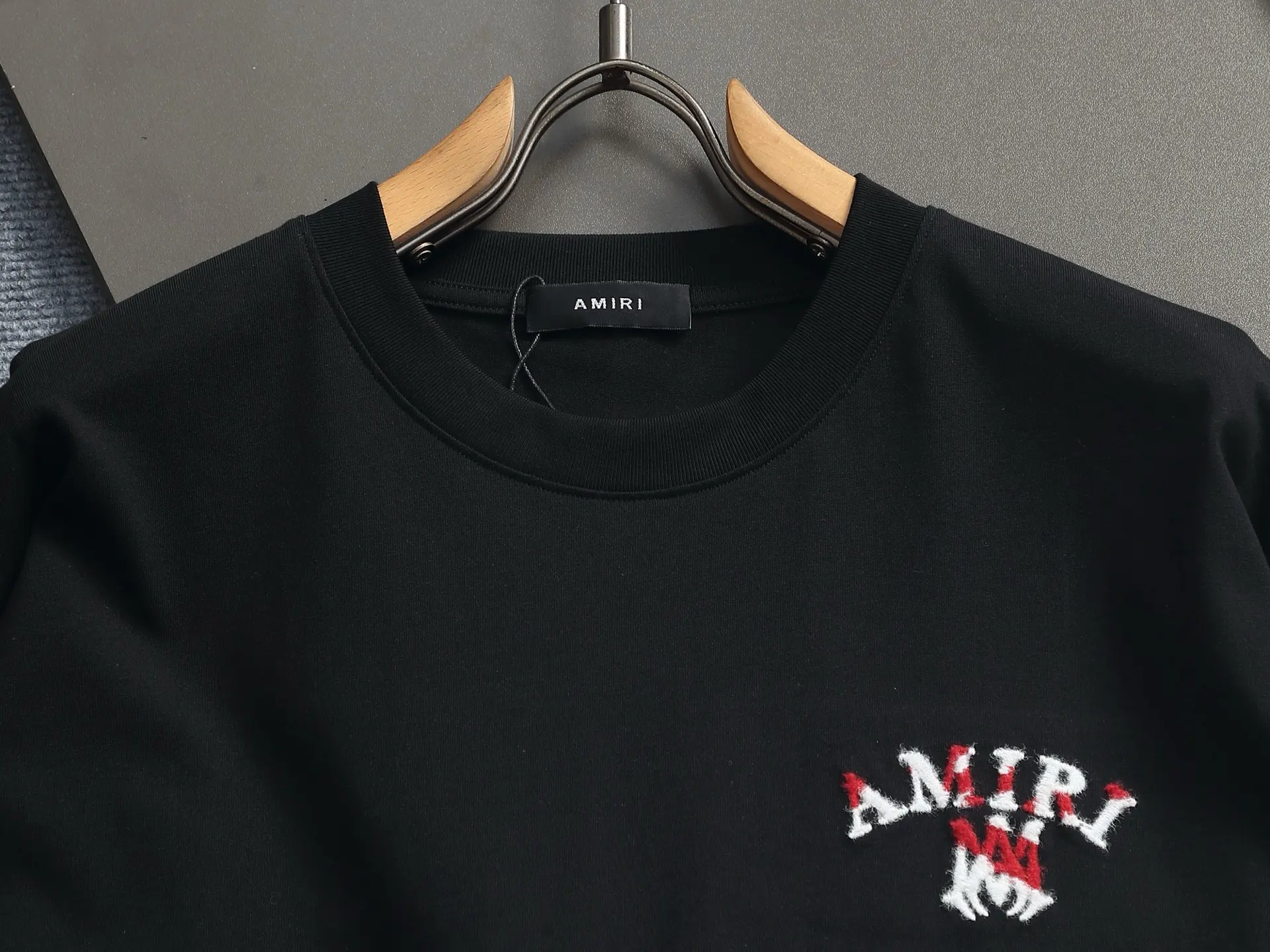 Logo-Flocked Cotton-Jersey T-Shirt D17514205 — view 3
