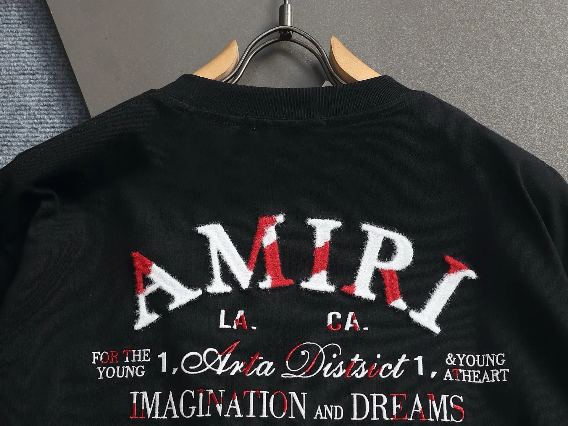 Logo-Flocked Cotton-Jersey T-Shirt D17514205 — view 11