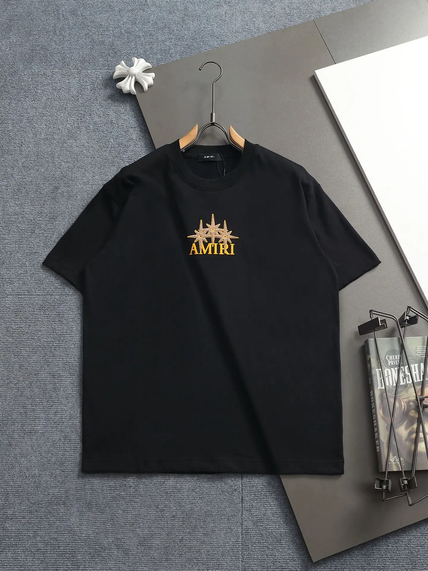 Logo-Embroidered Cotton-Jersey T-Shirt D17514191