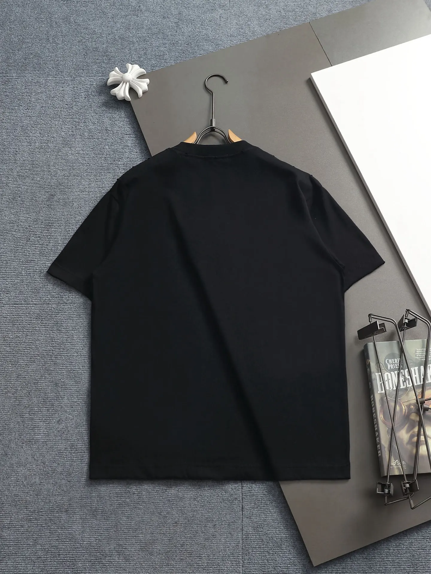 Logo-Embroidered Cotton-Jersey T-Shirt D17514191 — view 2