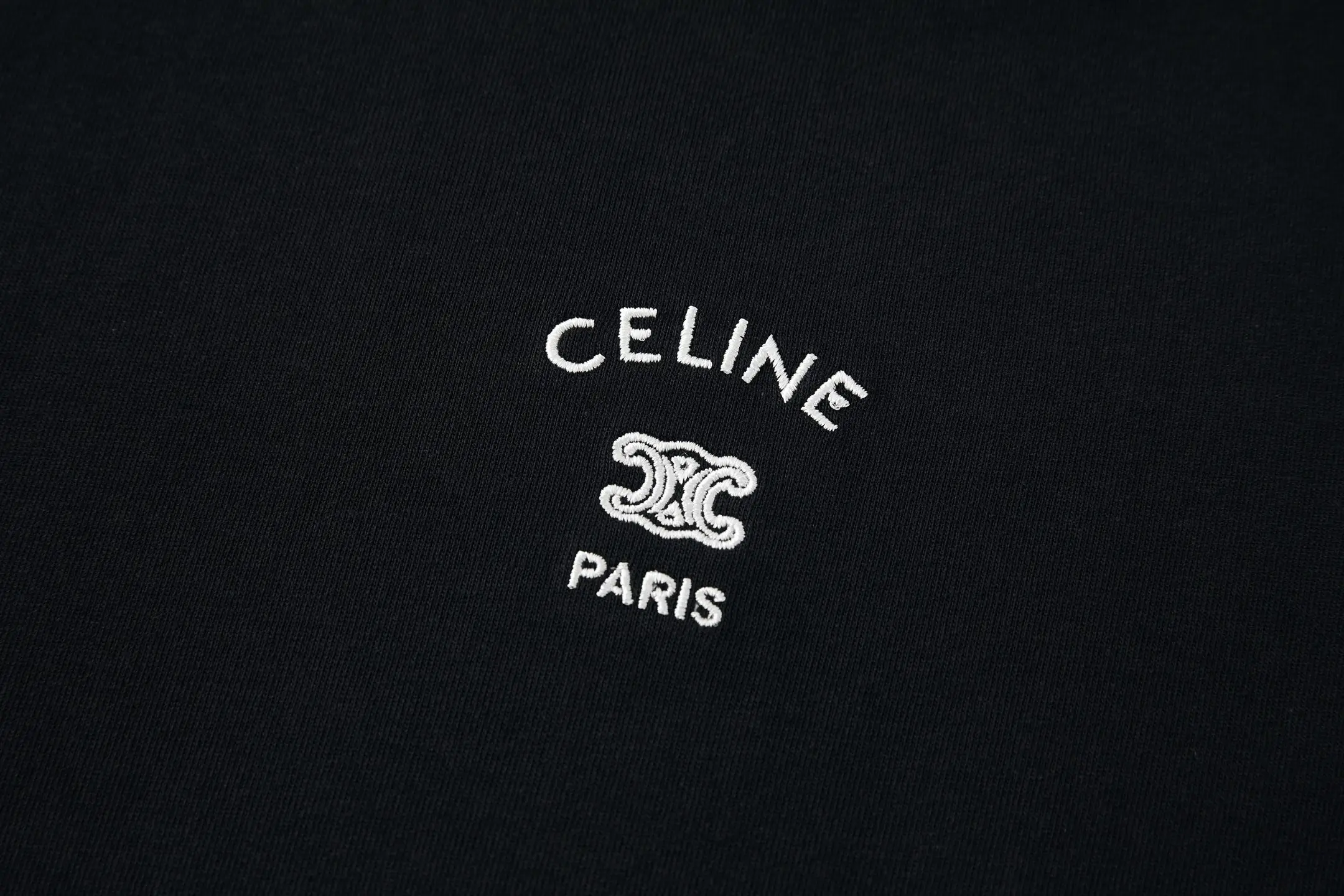 Triomphe Embroidered Long-Sleeve T-Shirt D17519231 — view 4